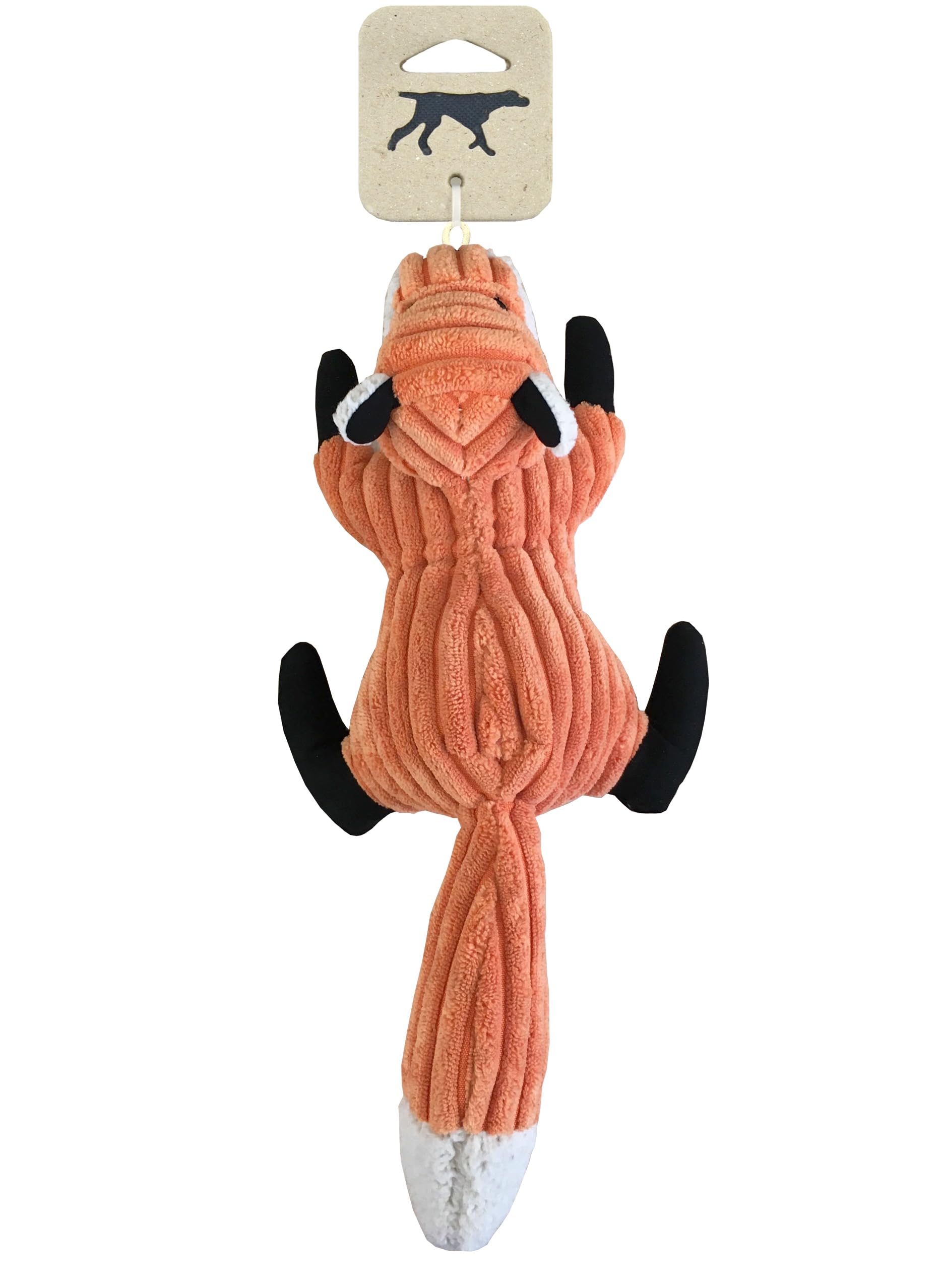 Tall Tails Fox With Squeaker Toy For Dogs