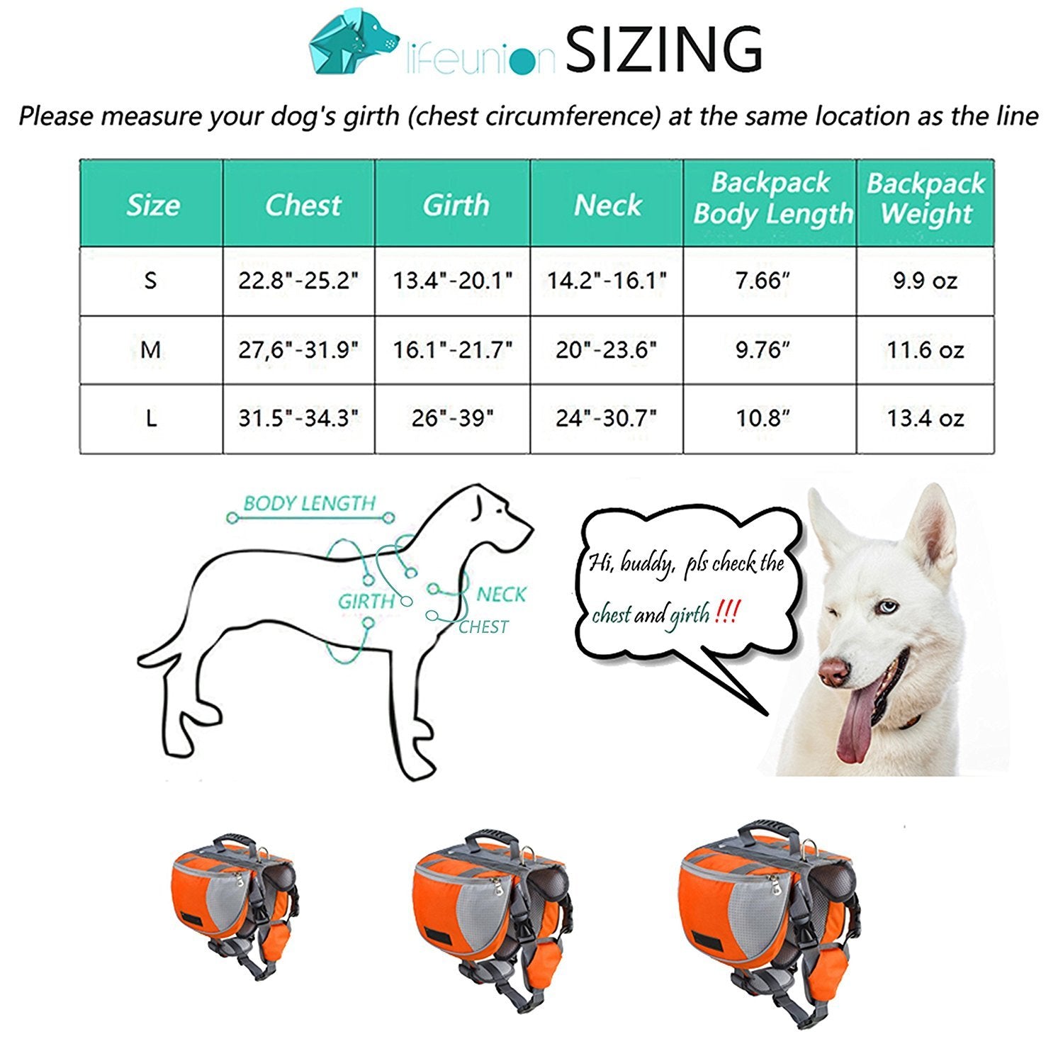Lifeunion Polyester Dog Saddlebags Pack Hound Travel Camping Hiking Backpack Saddle Bag For Small Medium Large Dogs (Neon Green,L)