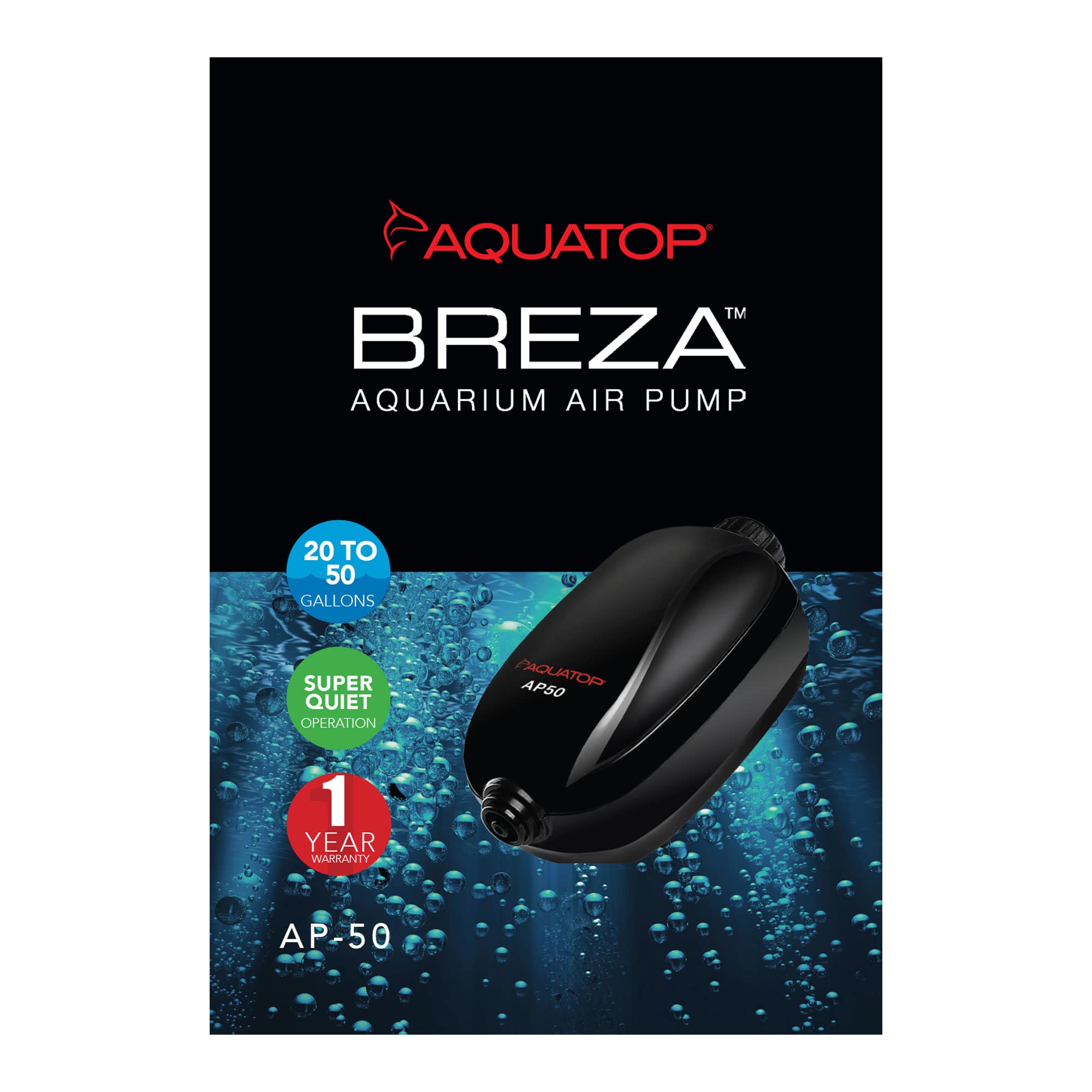 Aquatop Aquarium Air Pump Ap50