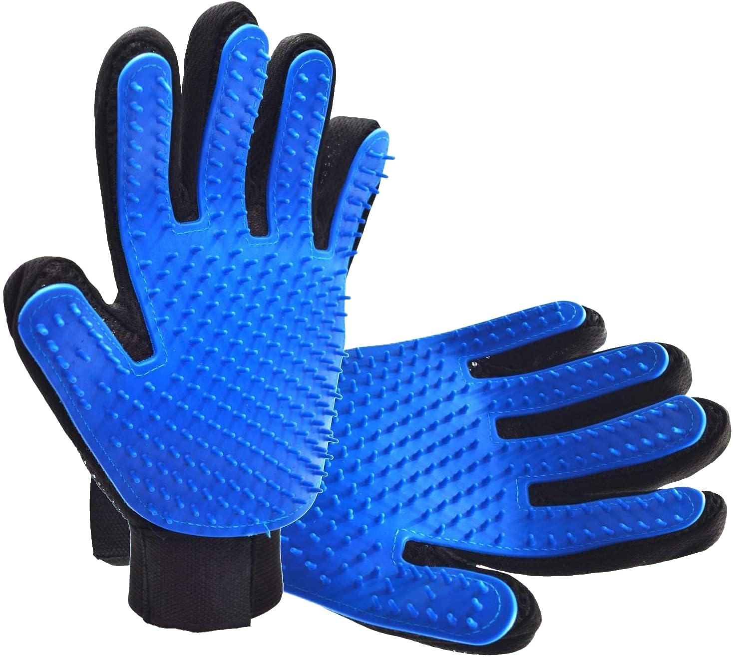 Ad International Grooming Mitt For Dogs, Cats, Rabbits & Horses With Long/Short/Curly Hair | Pet Hair Gloves For Pet Hair Remova