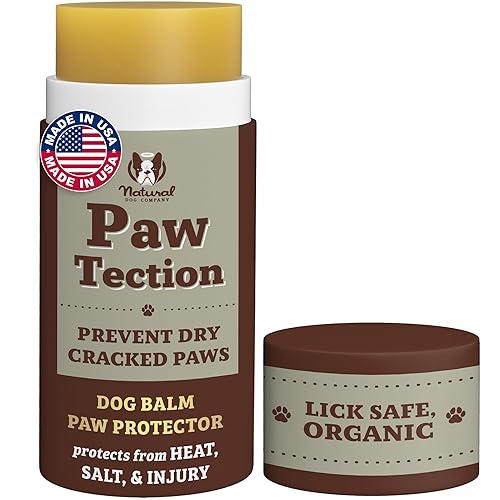 Pawtection Balm Stick For Dogs (2Oz) All-Natural, Lick-Safe Dog Paw Protector, Moisturizing Dog Paw Balm For Dry, Cracked Pads, Protects Paws From Winter Ice, Salt & Rough Terrain