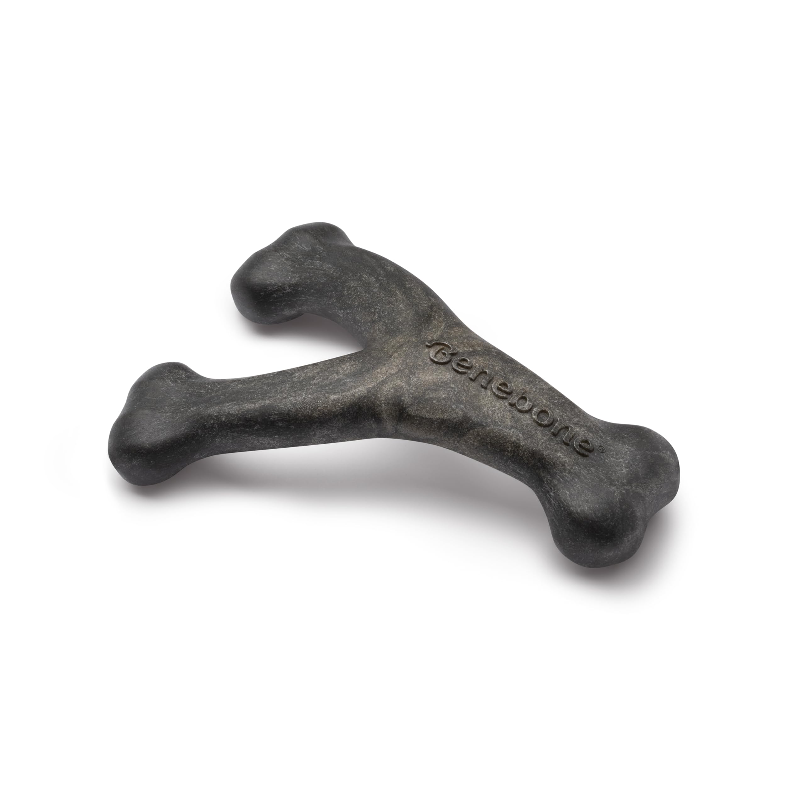 Benebone Pumpkin Spice Wishbone - Limited Edition Flavor, Durable Dog Chew Toy for Aggressive Chewers, Made in USA, Small