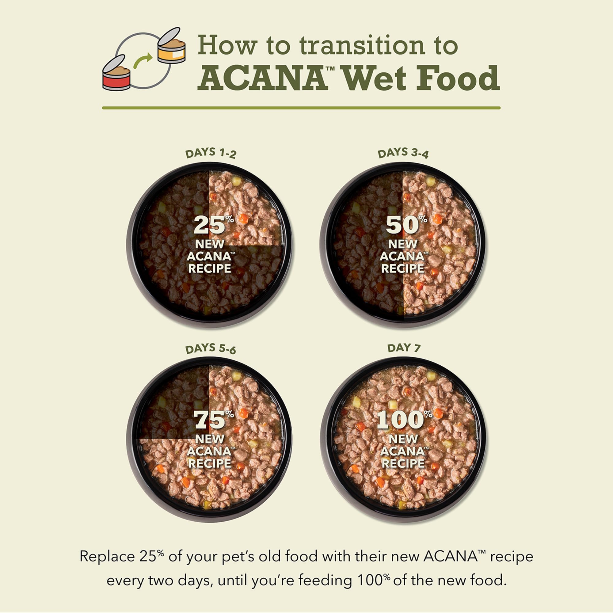 ACANA Chunks in Broth Wet Cat Food Chicken & Tuna Recipe 3oz Cans (12 Count)