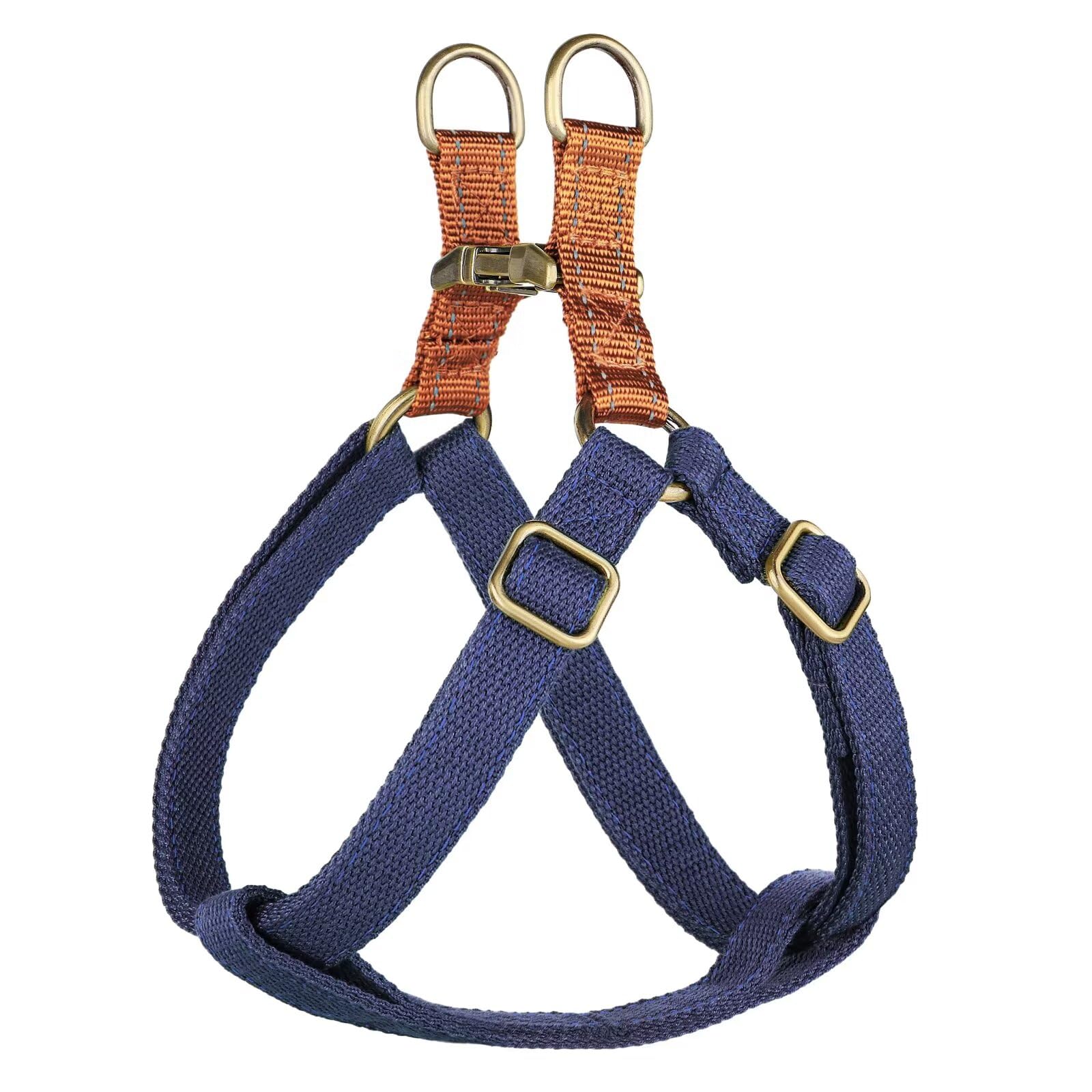 Didog Step In Dog Harness With Metal Buckles, Freedom Nylon Dog Halter Vests For Small Dogs Easy Walking Training(Xs:Chest 9-12'