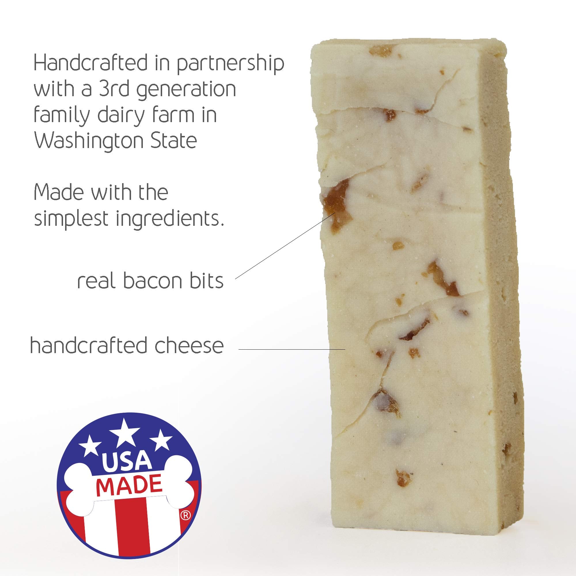 Himalayan Dog Chew Bacon Large 3.3Oz