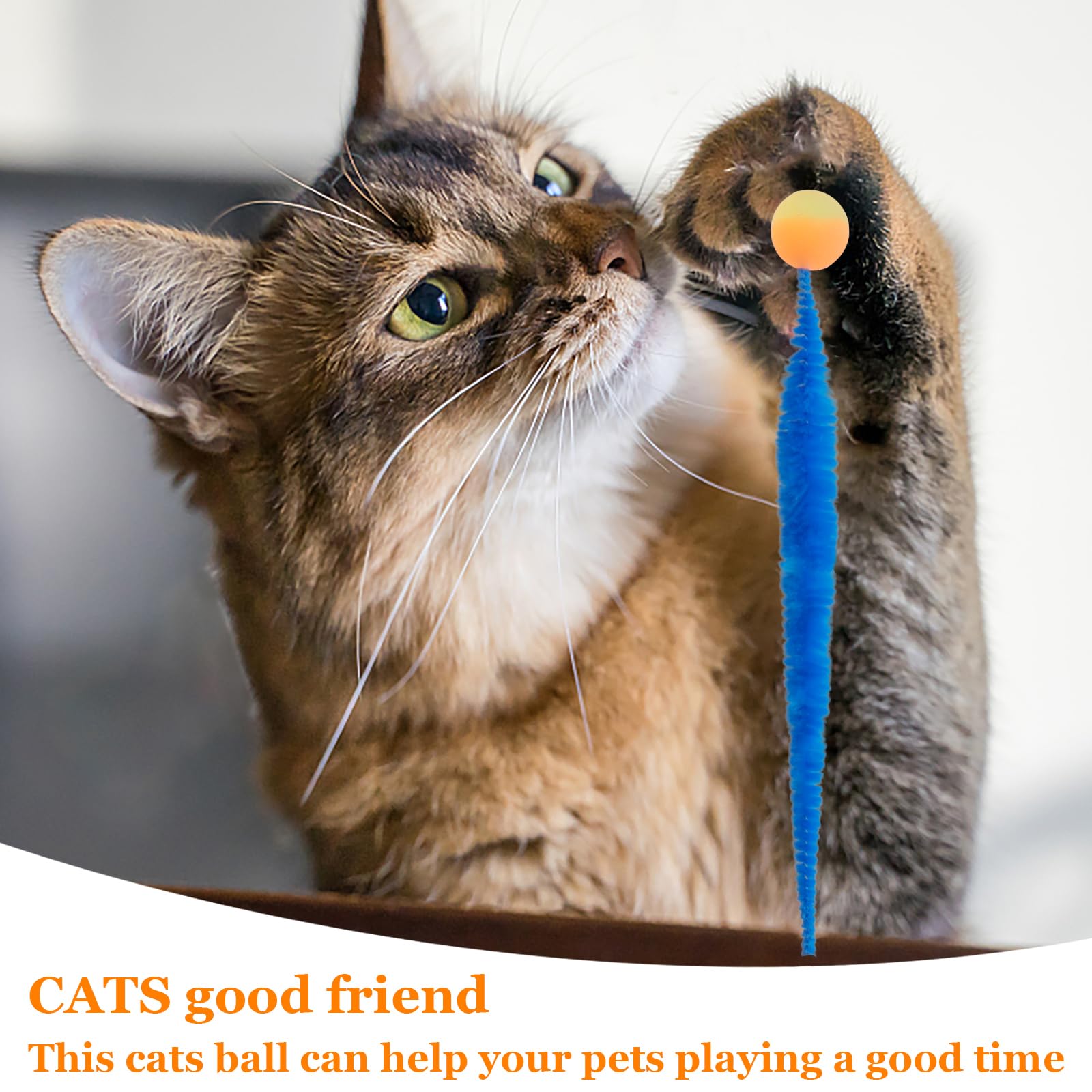 Yishangfa Bouncy Balls For Cats 5 Pack