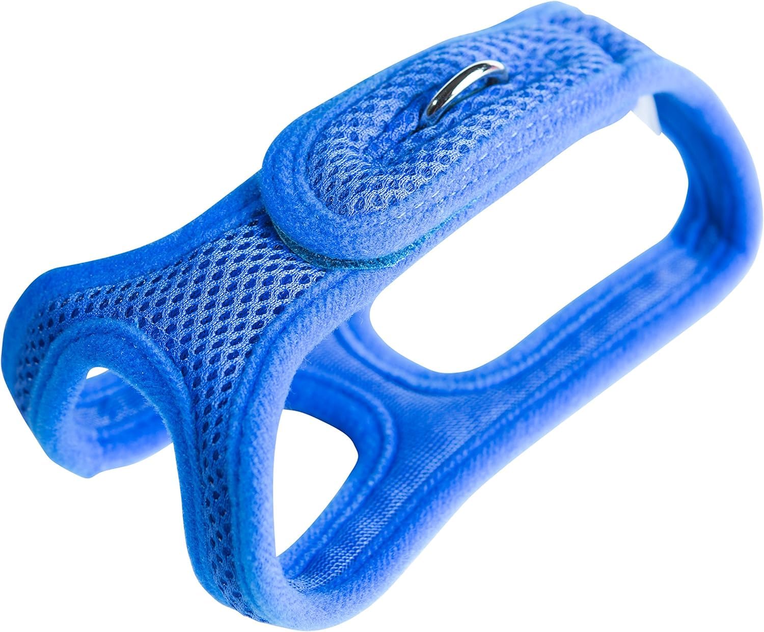 ChokeFree Velpro Mesh Pet Shoulder Harness Collar, 20'', Blue
