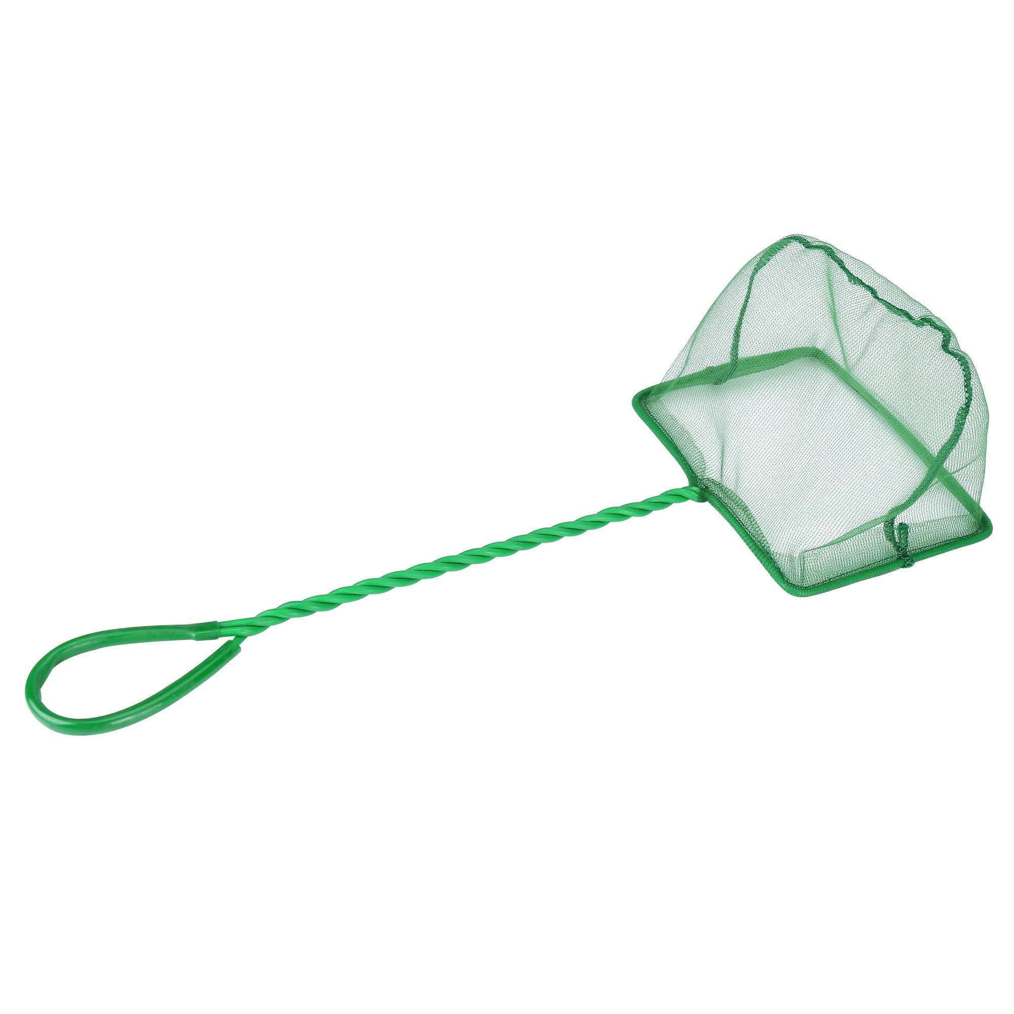 Filhome 2 Pcs Aquarium Fish Net, 5 inches Fine Mesh Quick Catch Fish Net for Fish Tank Betta Fishing Net