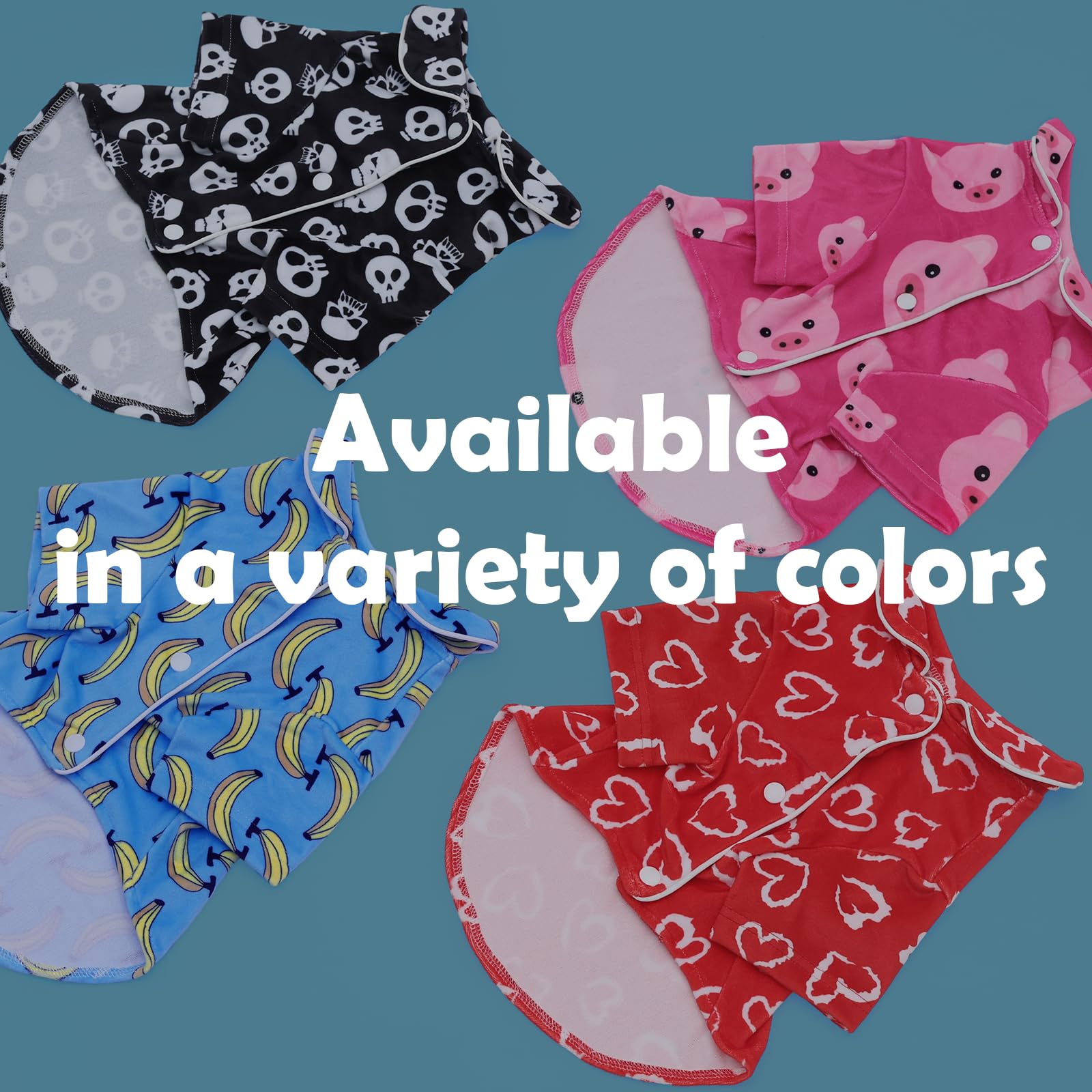 Cutebone Two-Leg Spandex Crystal Velvet Pet Pajamas - Soft, Cozy, And Stretchy Sleepwear For Dogs And Cats Ltp03M