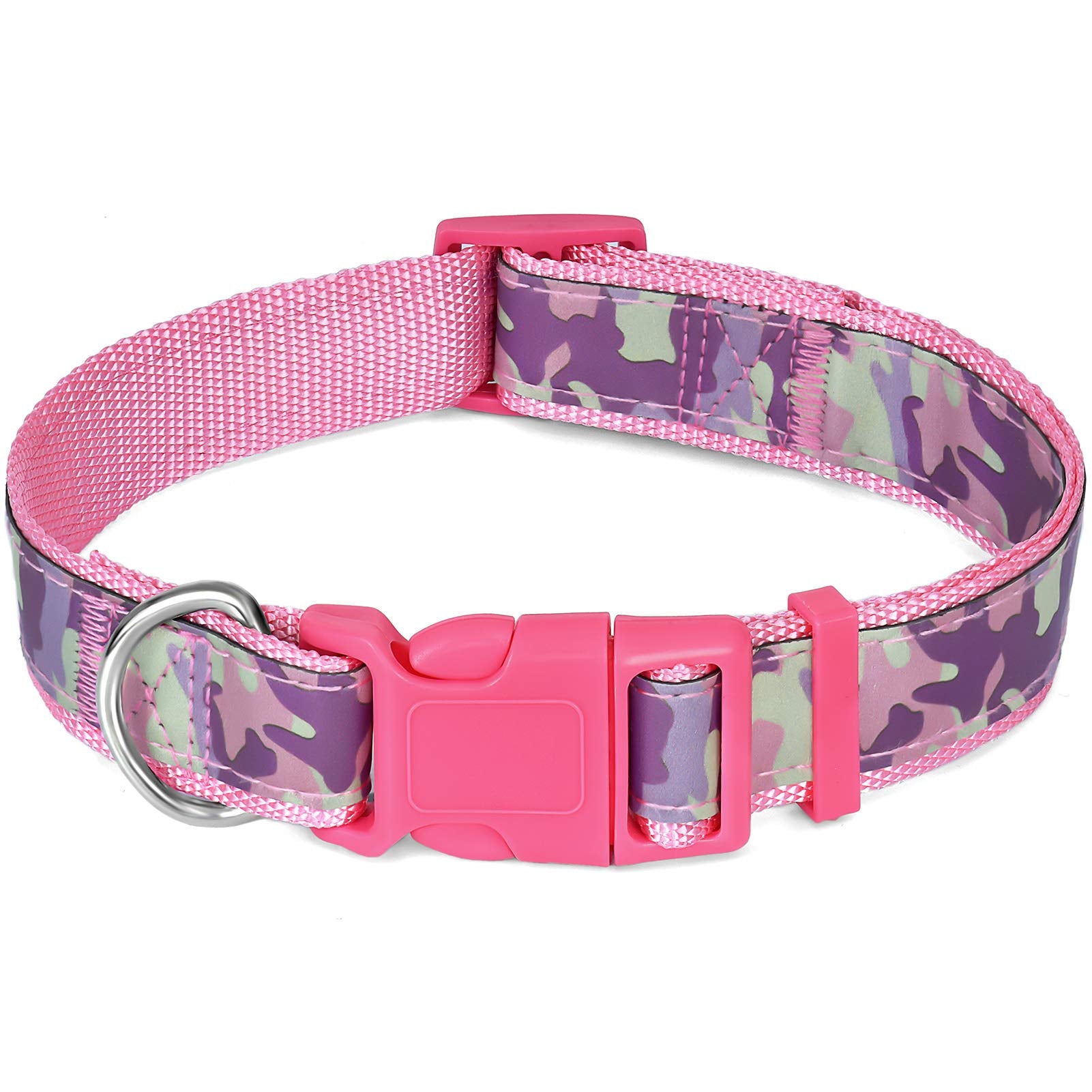 CBBPET Breathable Dog Collar,Cute Dog Collar,Adjustable Nylon Outdoor Adventure Pet Collar, Lightweight,2 Sizes