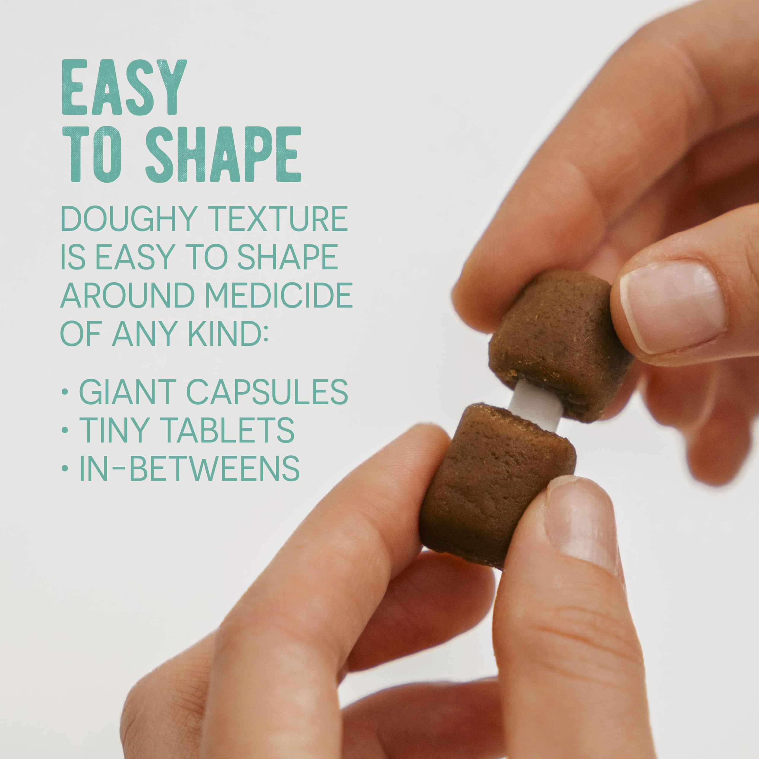 Presidio Pill Buddy Naturals - Chicken Recipe Pill Hiding Treats for Dogs - Make A Perfect Pill Concealing Pocket Or Pouch for A