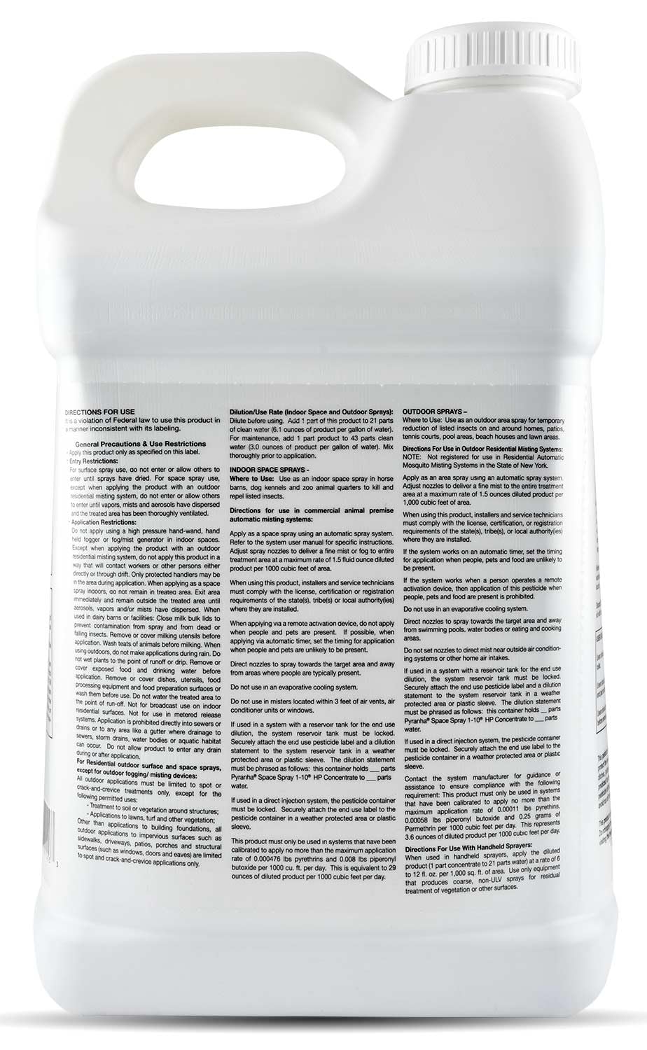 PYRANHA HP CONCENTRATE 2.5 GAL