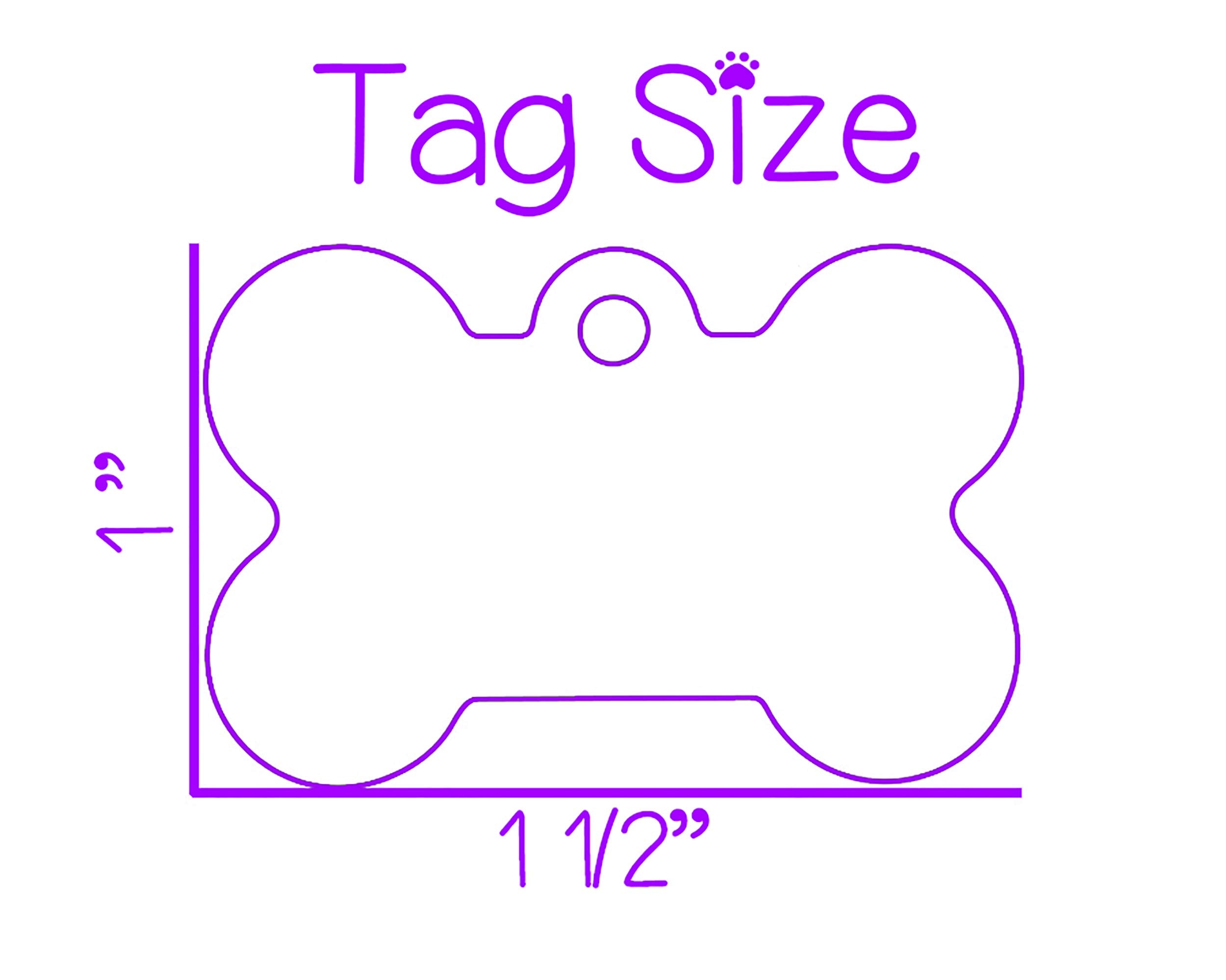 Dante | Coco | Double Sided Pet Id Dog Tag | Personalized For Your Pet