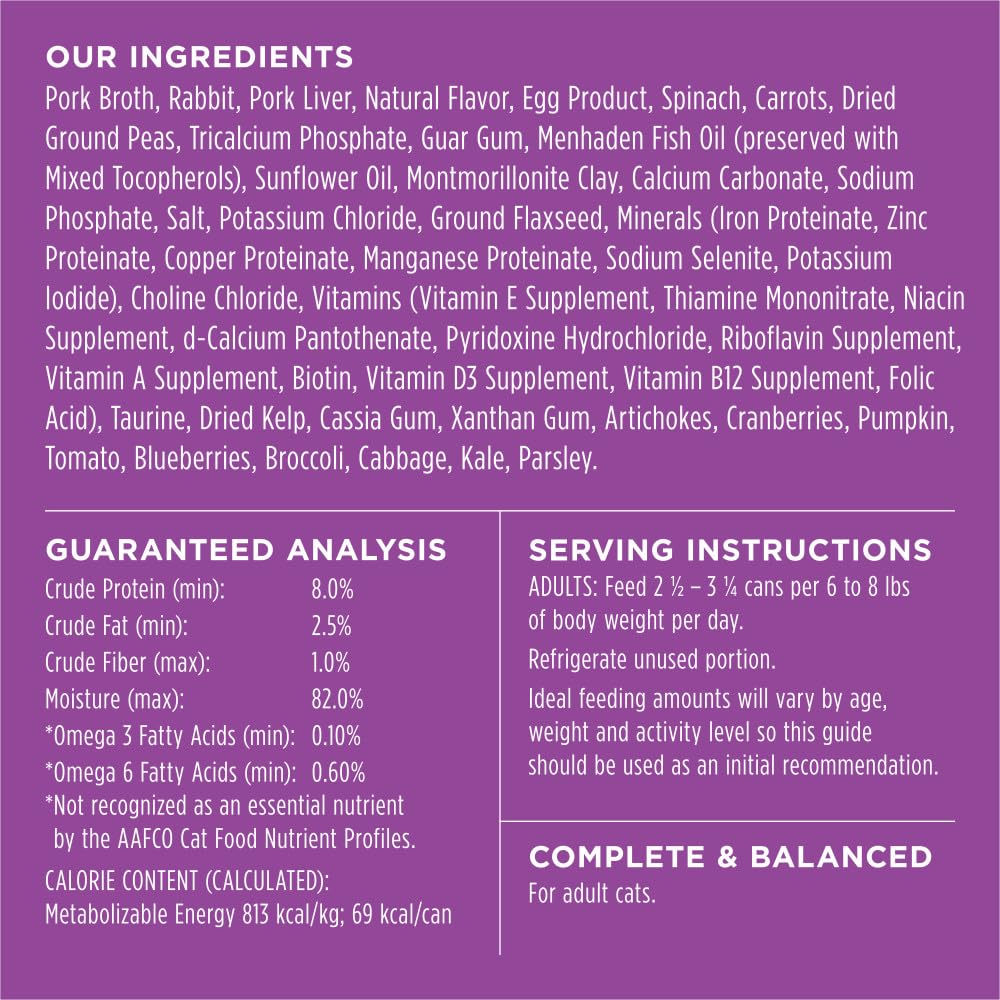 Instinct Flaked Rabbit Entr  e Wet Cat Food 3 oz. Can