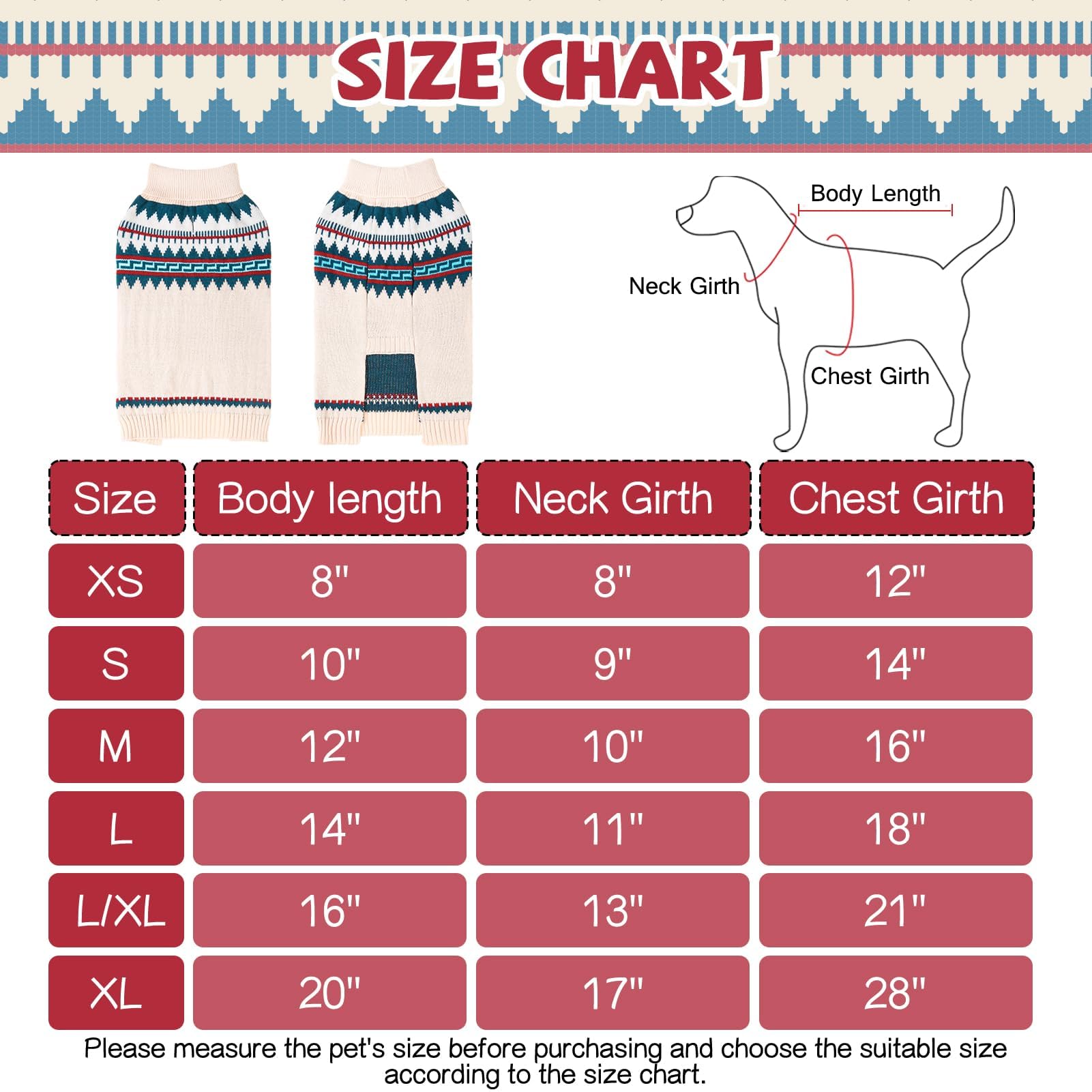 Bingpet Elastic Turtleneck Sweater For Medium Large Dogs - Sleeveless Knit Puppy Sweater For Girls Boys - Christmas Fall Winter