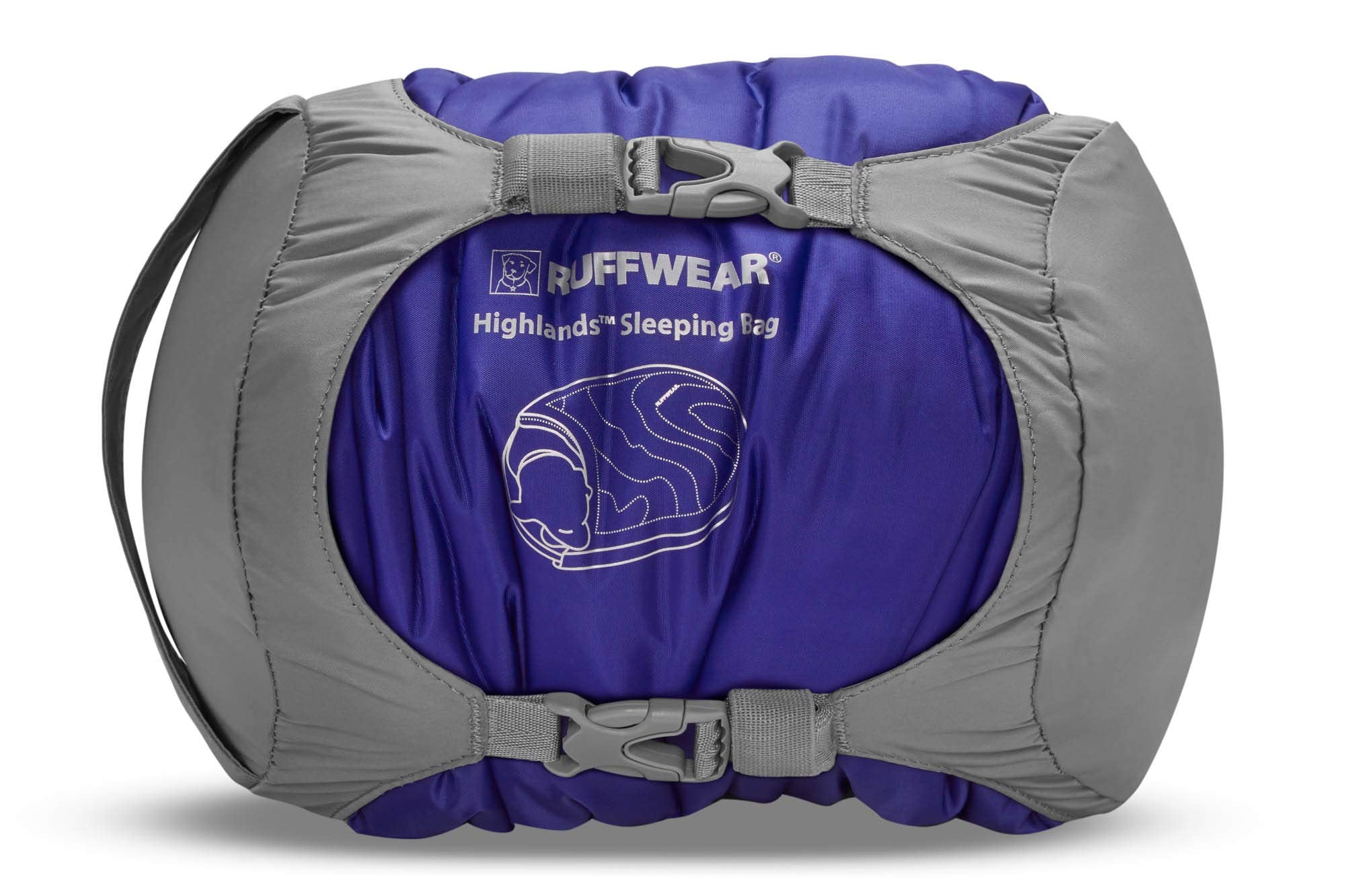Ruffwear, Highlands Dog Sleeping Bag, Water-Resistant Portable Dog Bed For Outdoor Use