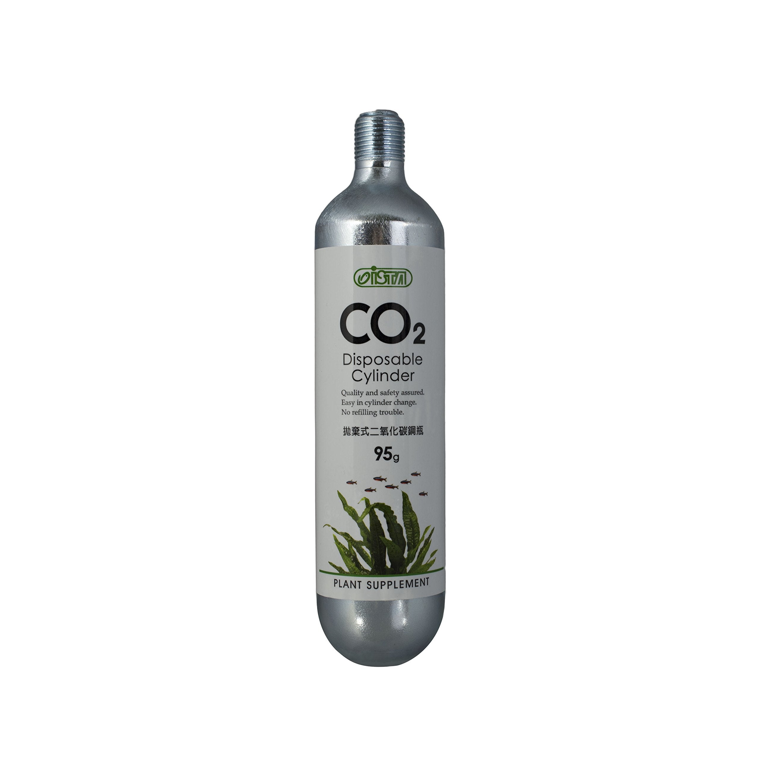 Gulfstream Tropical AGU00518 Ista Disposable Co2 Cartridge for Aquarium, 95gm
