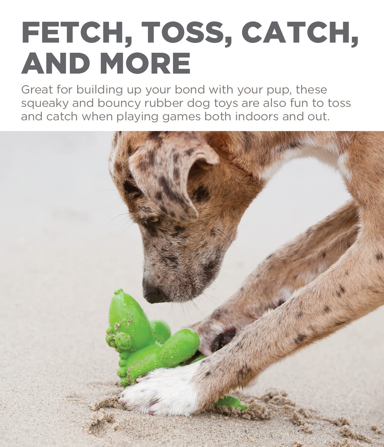 Outward Hound Latex Rubber Balloon Gator Squeaky Dog Toy, Large