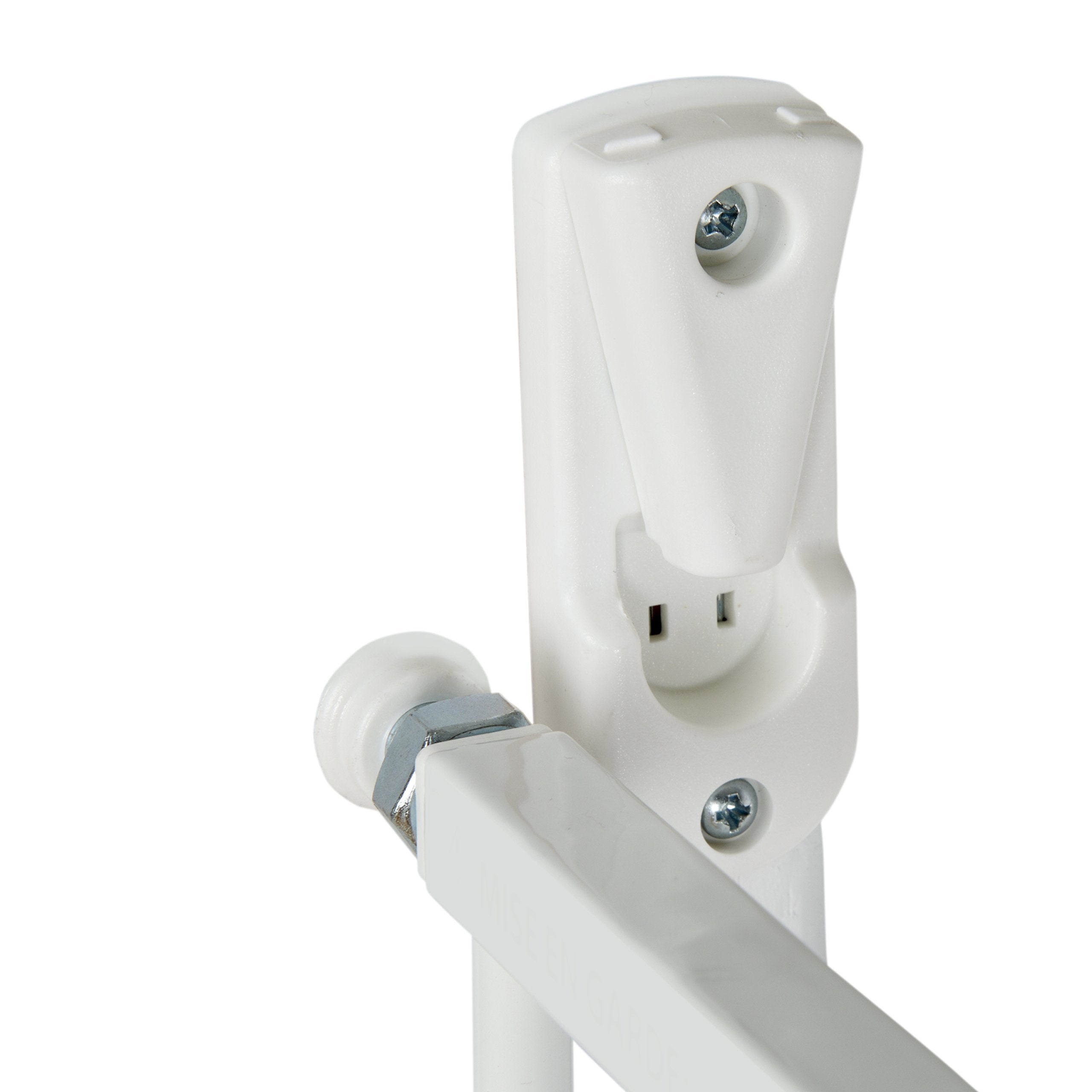 Munchkin® Extending Xl™ Tall And Wide Baby Gate, Hardware Mounted Safety Gate For Stairs, Hallways And Doors, Extends 33' - 56' Wide, Metal, White