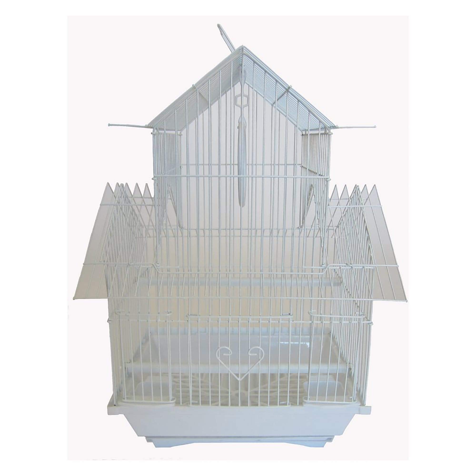 Yml A1144Wht Pagoda Top Cage, Small