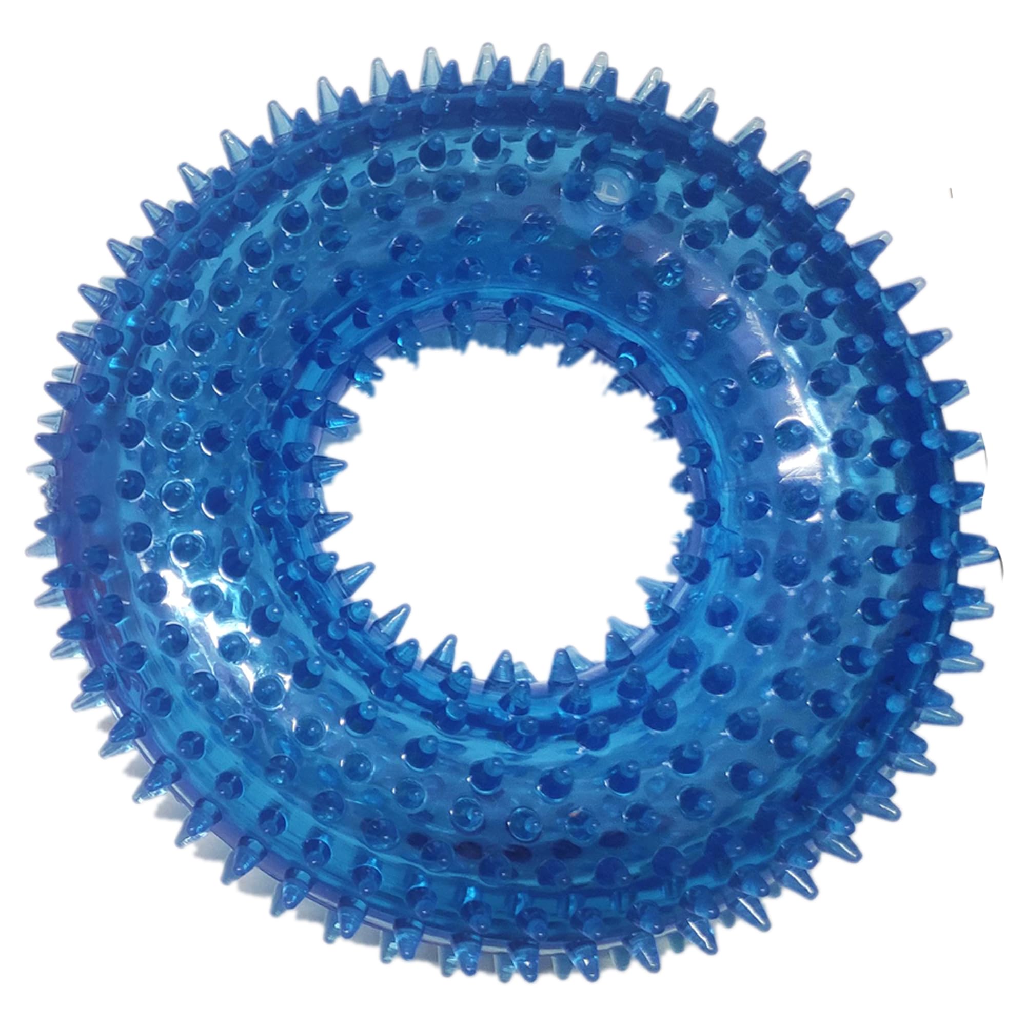 Zulono Blue Chew Toys For Puppies, Plush Dog Toys For Fetching And Playing, LongLasting Squeaky Dog Toy For Small To Medium Dog