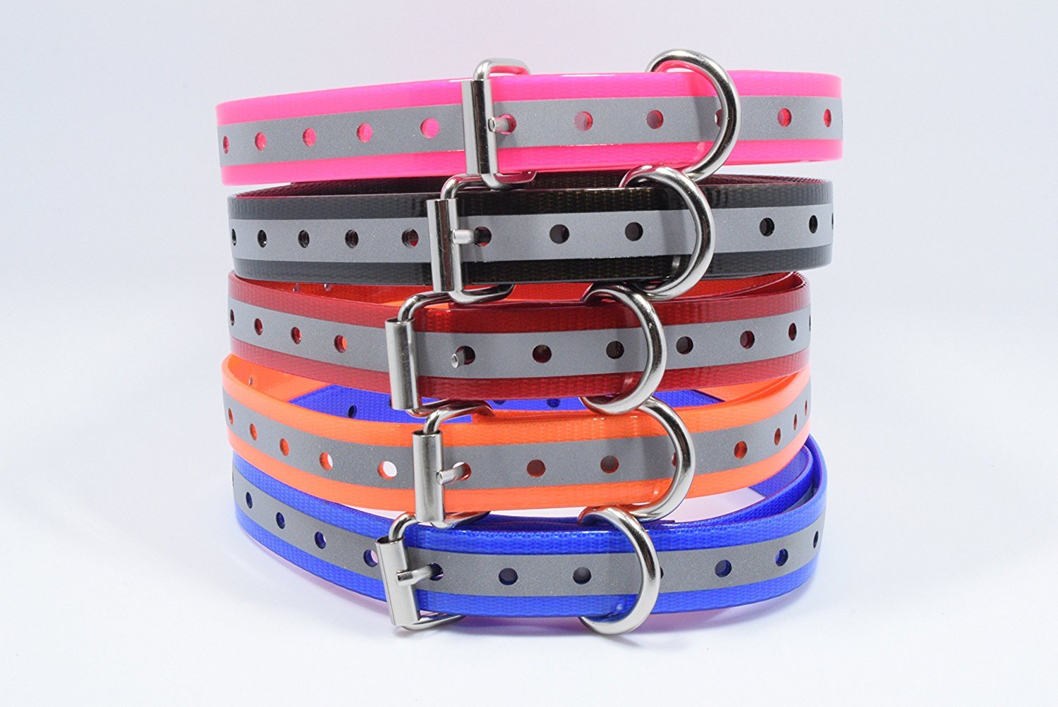 Trainpro Replacement     Collar Strap Bands With Double Buckle Loop Training For All Brands Of Pet Shock Bark E Collars And Fenc