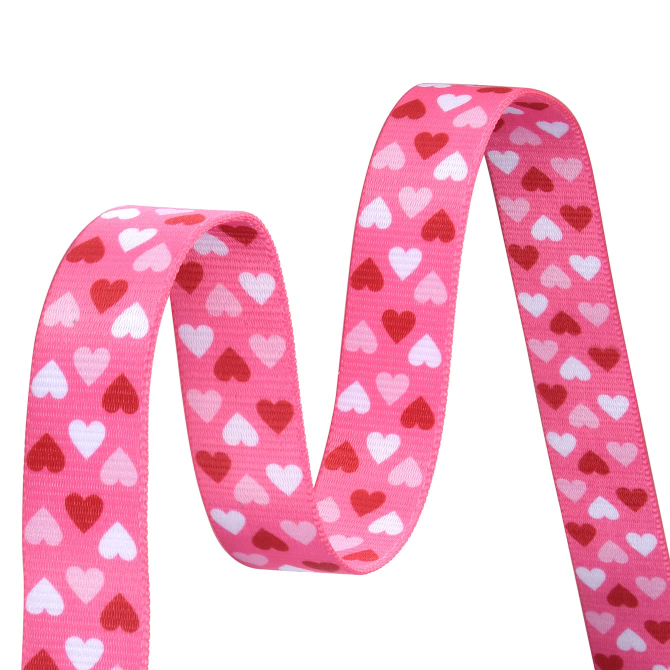 Mihqy Valentine'S Day Dog Collar And Leash Set - Adjustable Heart Dog Collar - Love Theme - Perfect For Small Medium Large Dogs(Pink Heart Set,S)