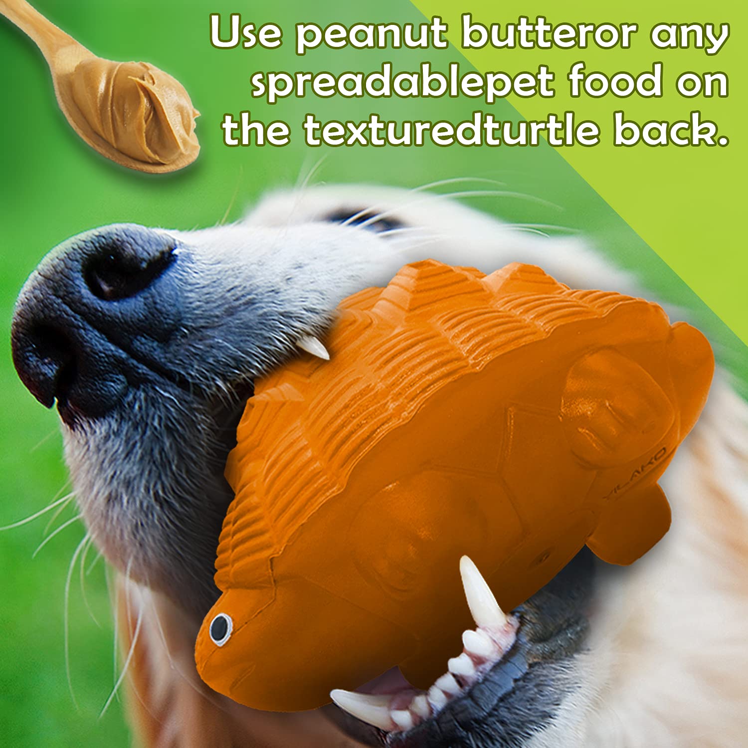 Yilako Dog Toys For Aggressive Chewers, Heavy Duty Tough Dog Toy For Large Dogs, Indestructible Squeaky Dog Toys