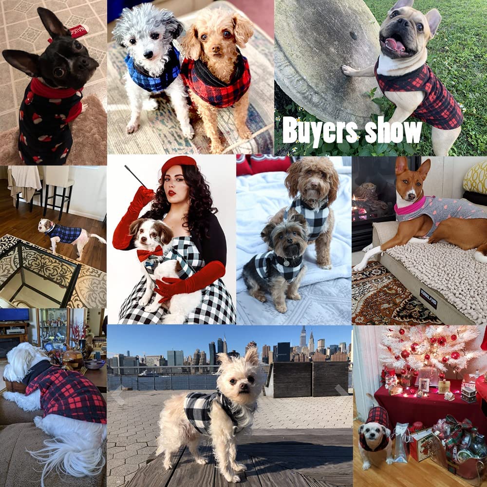 Pixriy Dog Sweater, Soft Fleece Vest With Leash Ring Pullover Jacket Winter Pet Dog Clothes For Puppy Small Dogs Cat Teddy Chihu