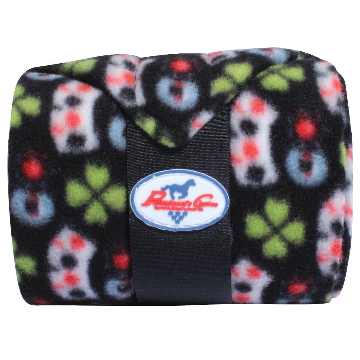 Professional'S Choice Polo Wraps Double-Sided Fleece | Secure Hook And Loop Closure | Nine Feet Long | Machine Washable | Santia