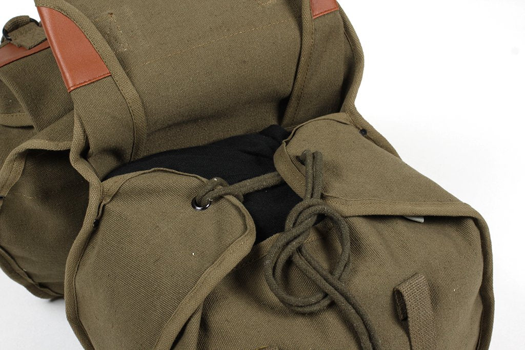 Stansport Canvas Saddle Bag - O.D. Green (766)
