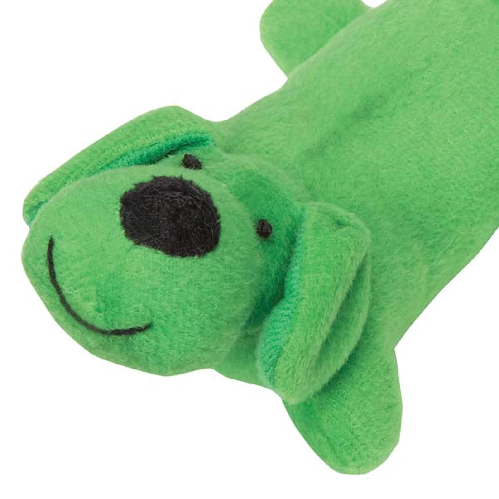 Zanies Lil' Yelper Dog Toy, Red, 5 - Durable Plush Squeaky Toy for Small Dogs, Perfect for Playtime and Chewing