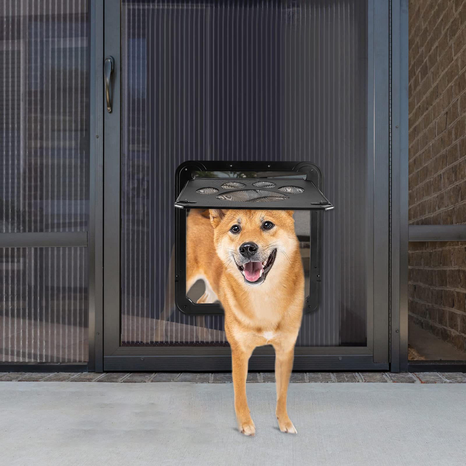 Ownpets Flap For Large Dog Screen Door,Only Flap Replacement And Screws,Flap Size 14X12 Inch,Only Flap Included.