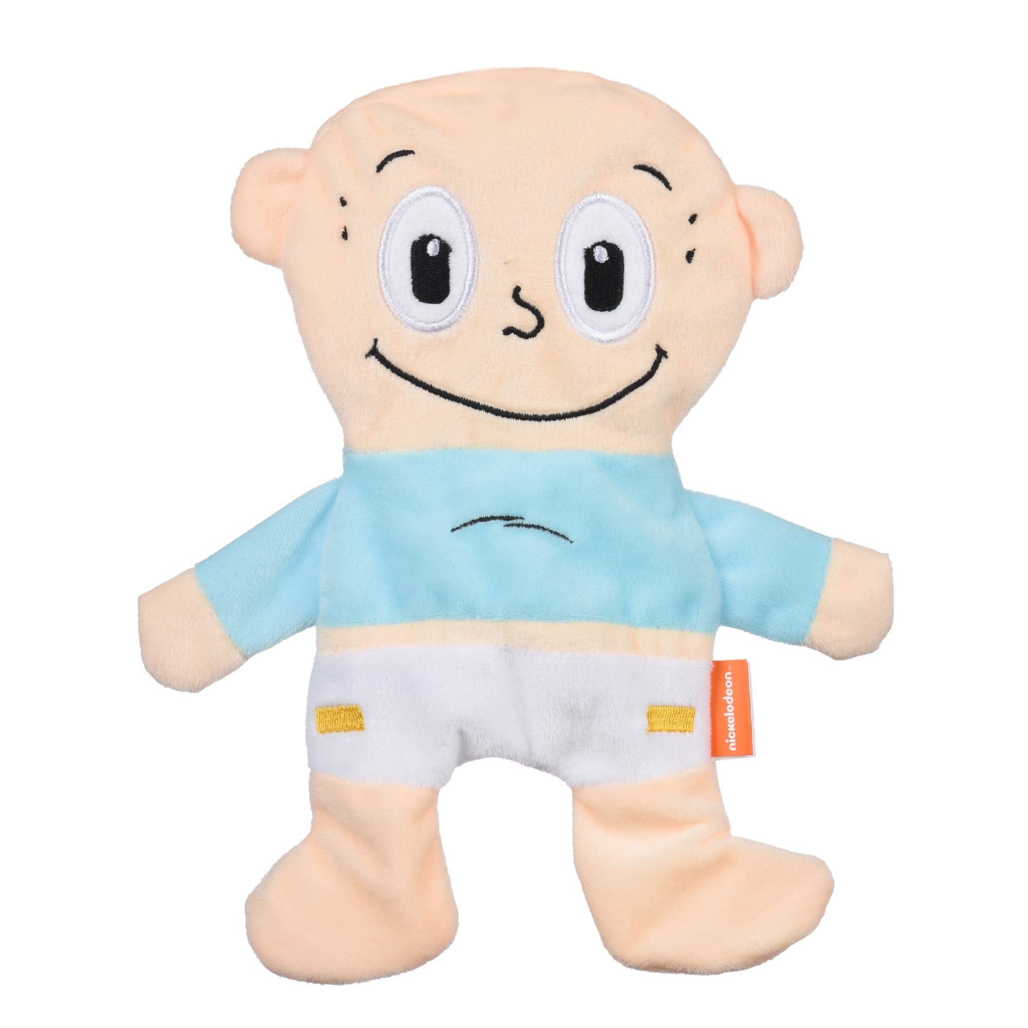 Nickelodeon Rugrats Tommy Pickles Flattie Plush Crinkle Dog Toy, 6 Inch