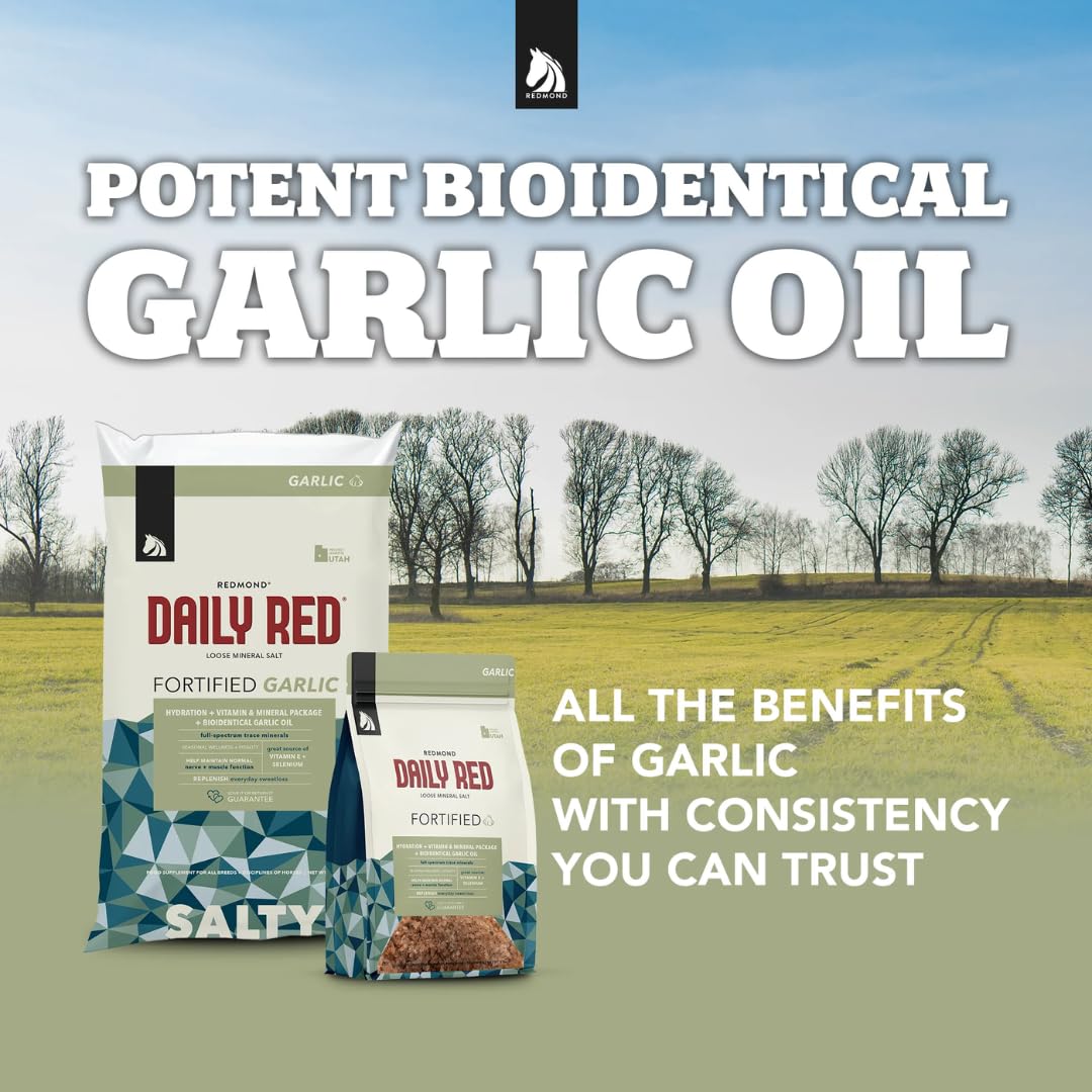 Daily Red Fortified w/Garlic - Horse Vitamin & Mineral Supplement 5 lb Pouch