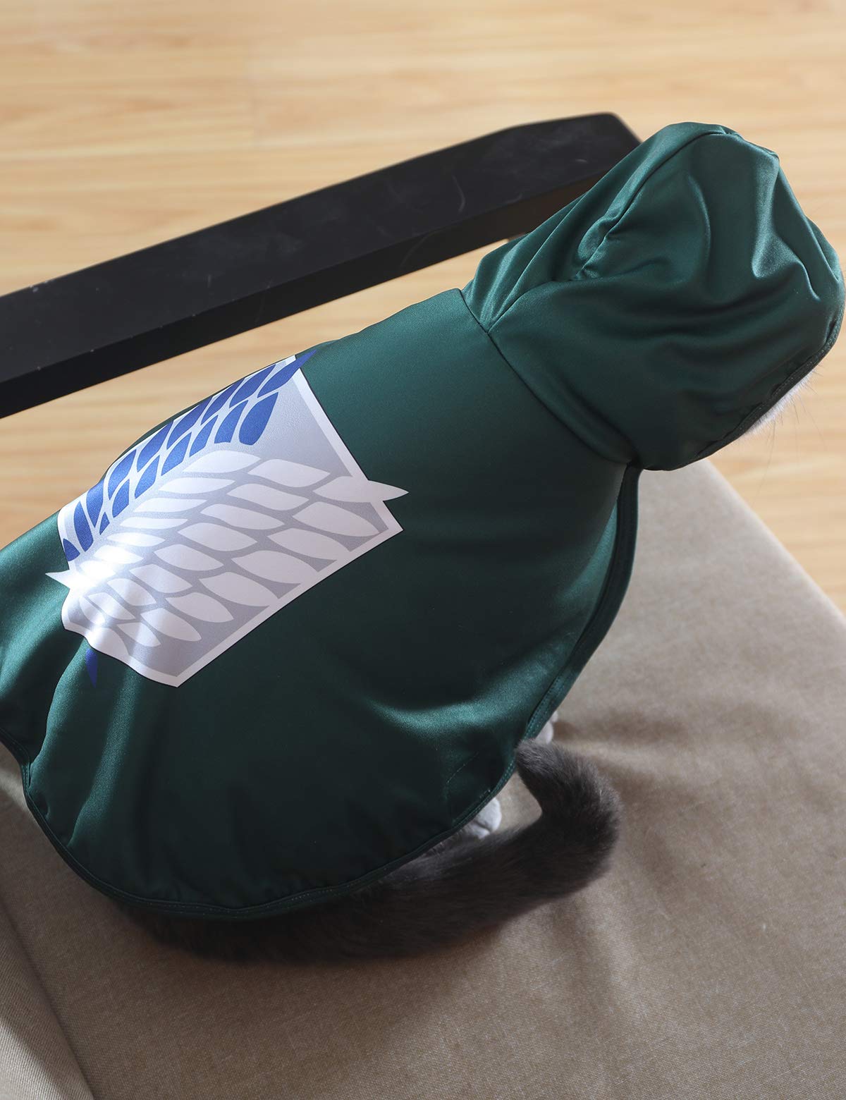 Impoosy Cat Halloween Costume Funny Puppy Clothing Kitten Cosplay Pet Clothes Small Dog Outfits (Small)