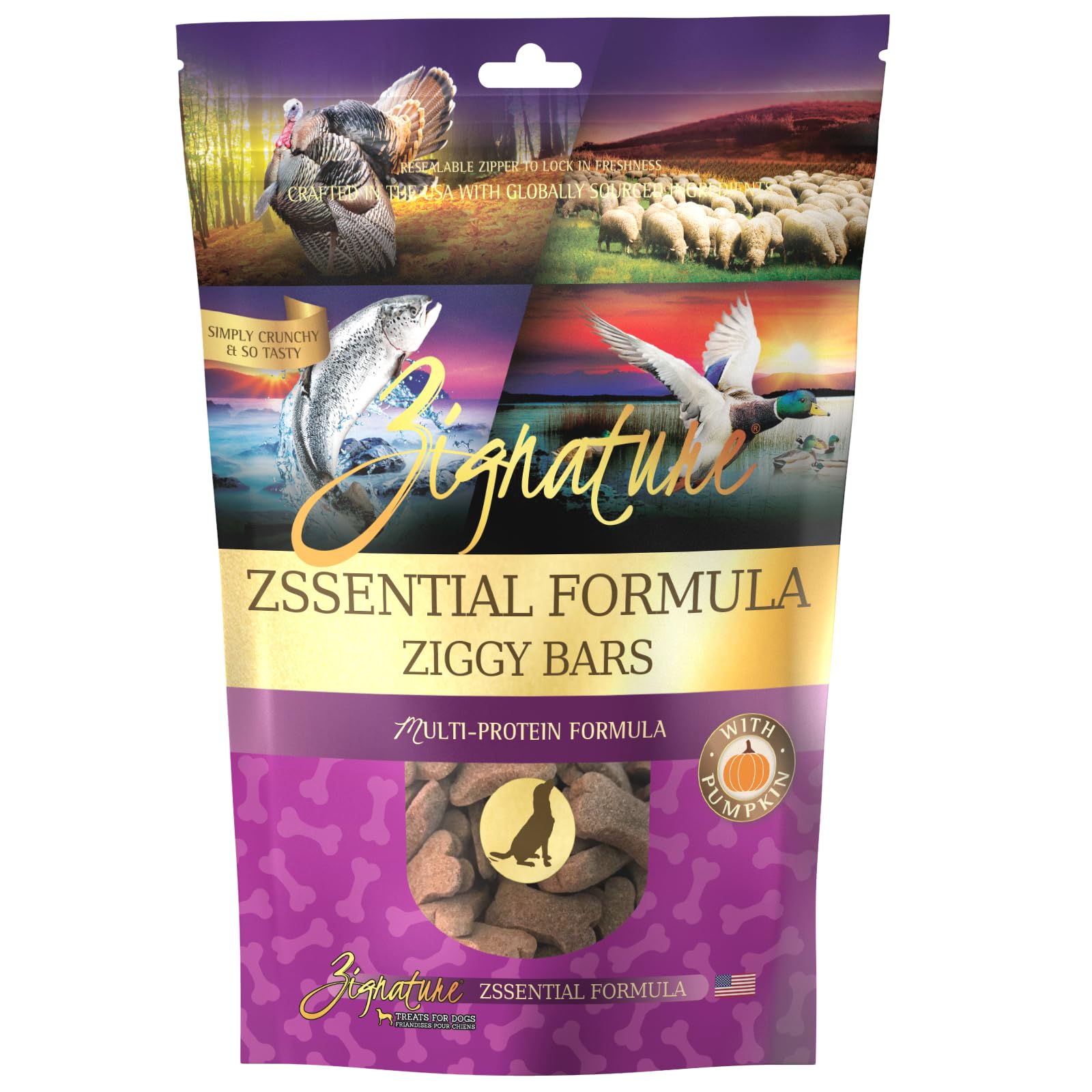 Zignature Zssential Limited Ingredient Formula Biscuit Dog Treat 12oz