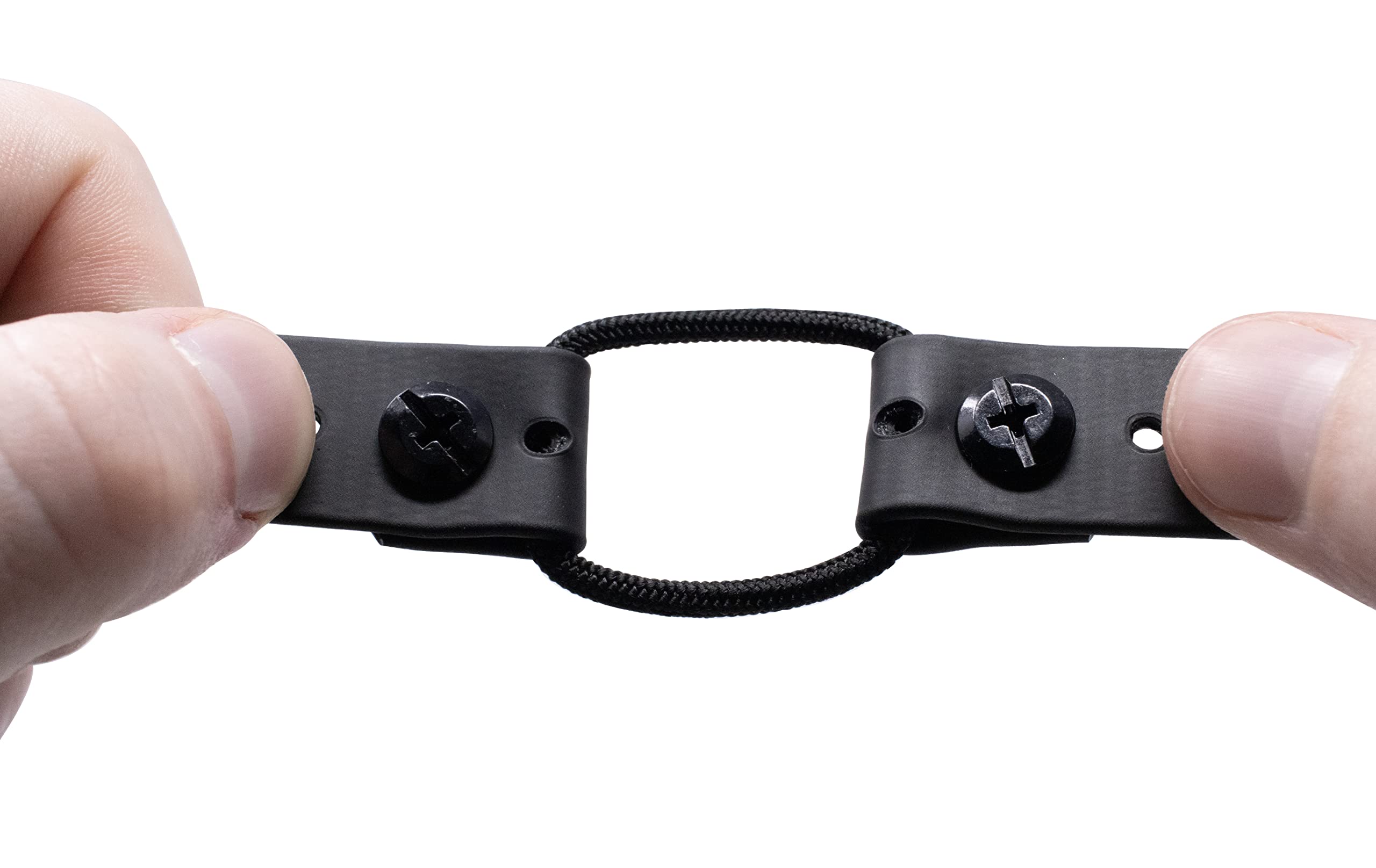 Educator Extra Small Dog Mini Double Bungee Dog Collar, Biothane, Waterproof, Odorproof, Metal Buckle And D Ring With Two Comfort Loops, Adjustable For Custom Fit, 3/4-Inch, Black