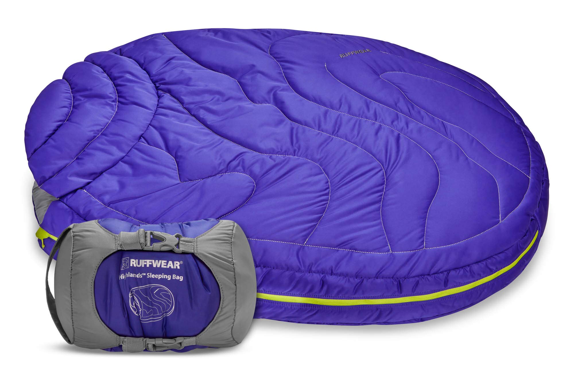 Ruffwear, Highlands Dog Sleeping Bag, Water-Resistant Portable Dog Bed For Outdoor Use