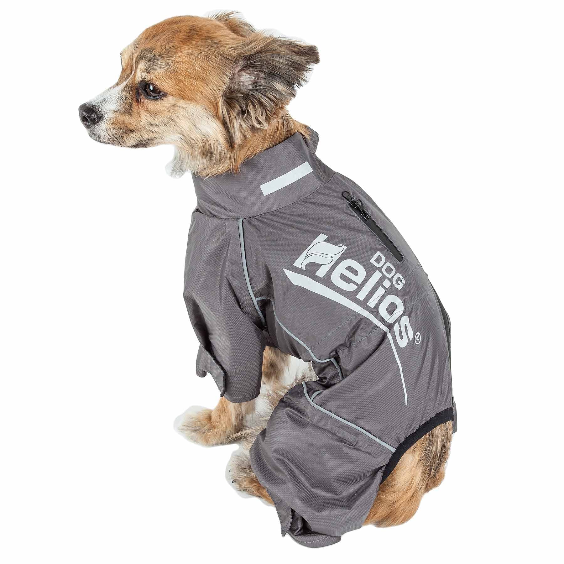 Dog Helios  'Hurricanine' Waterproof and Reflective Full Body Dog Coat - Pet Jacket Features Heat Retention and Blackshark Techn