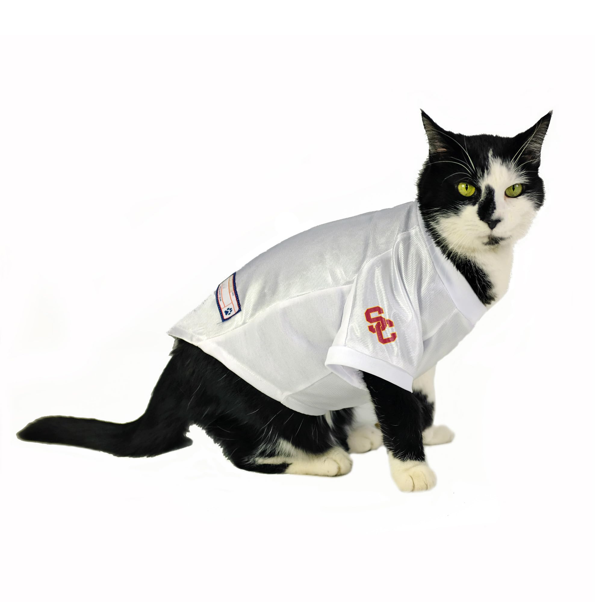 Usc Trojans Pet Jersey Stretch Size S - Special Order