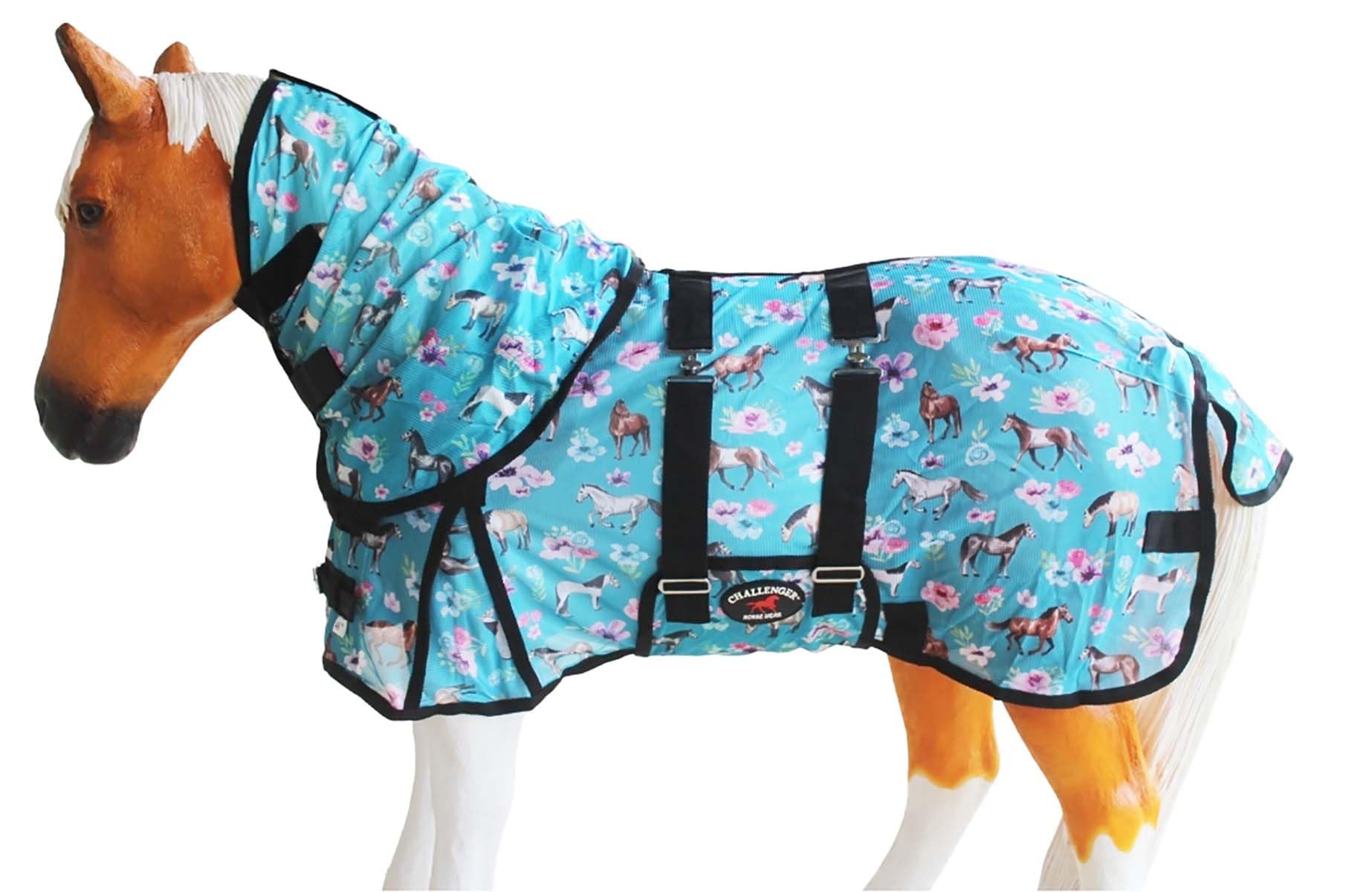 CHALLENGER 40 Miniature Weanling Donkey Pony Horse Foal Summer Flysheet Horses 51836