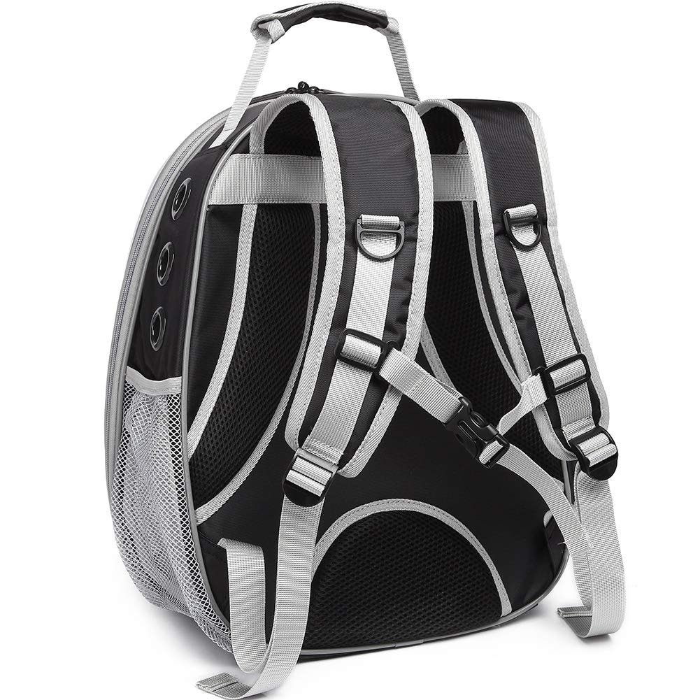 Front Expandable Cat Backpack Carrier, Fit up to 20 lbs, Space Capsule Astronaut Cat Bubble Backpack to Carry and Transport Larg