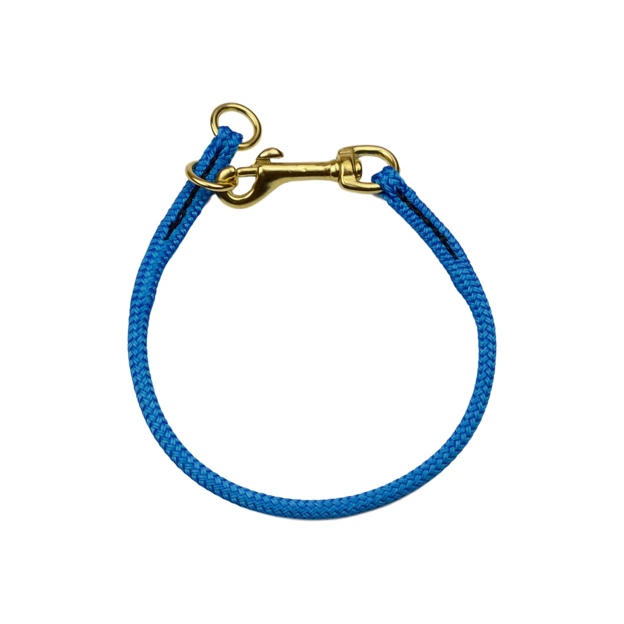Redline K-9 Nylon Dominant Dog Choke Collar Light Blue, 24 Inch