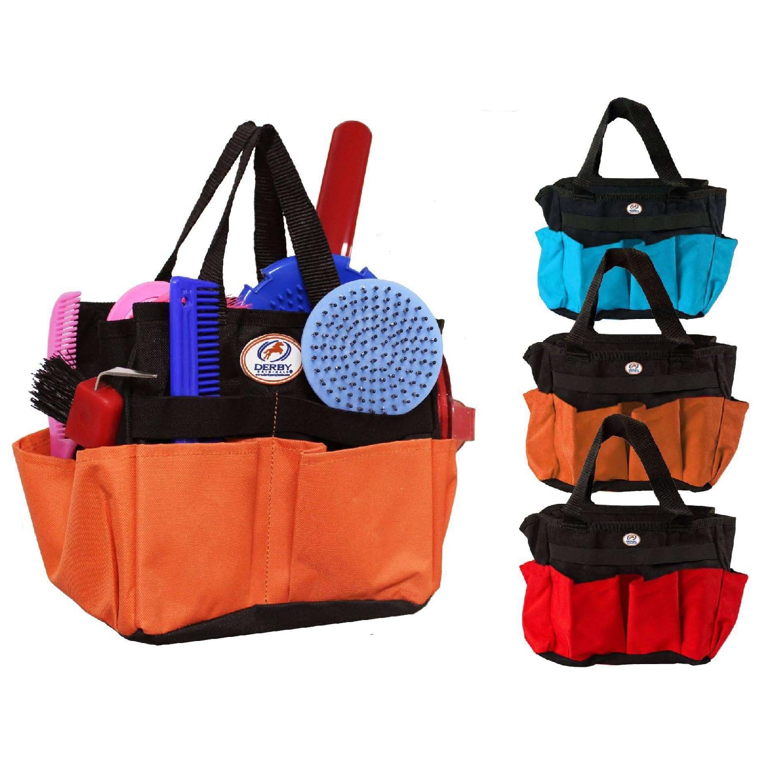 Nylon Horse / Dog Multi Pocket Grooming Tote Bag