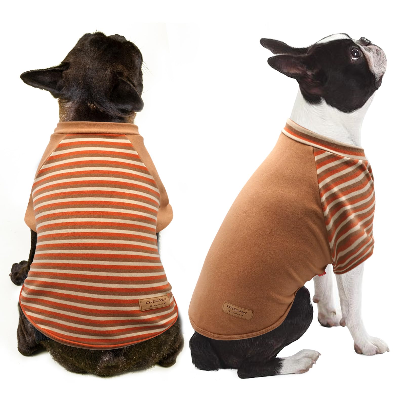 Kyeese 2Pack Dog Sweaters Comfort Dog Sweaters For Small Dogs Male Pullover Soft Stretchy Dachshund Clothes Dog Clothes Dog Coat