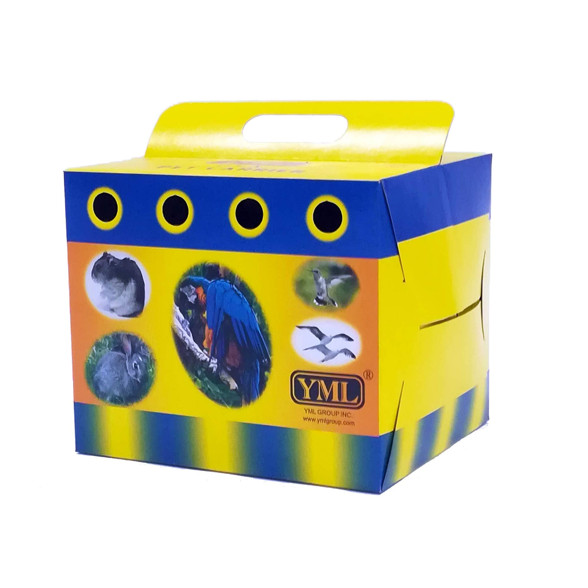 Lot of 100 Cardboard Carrier for Small Animals or Birds, Medium