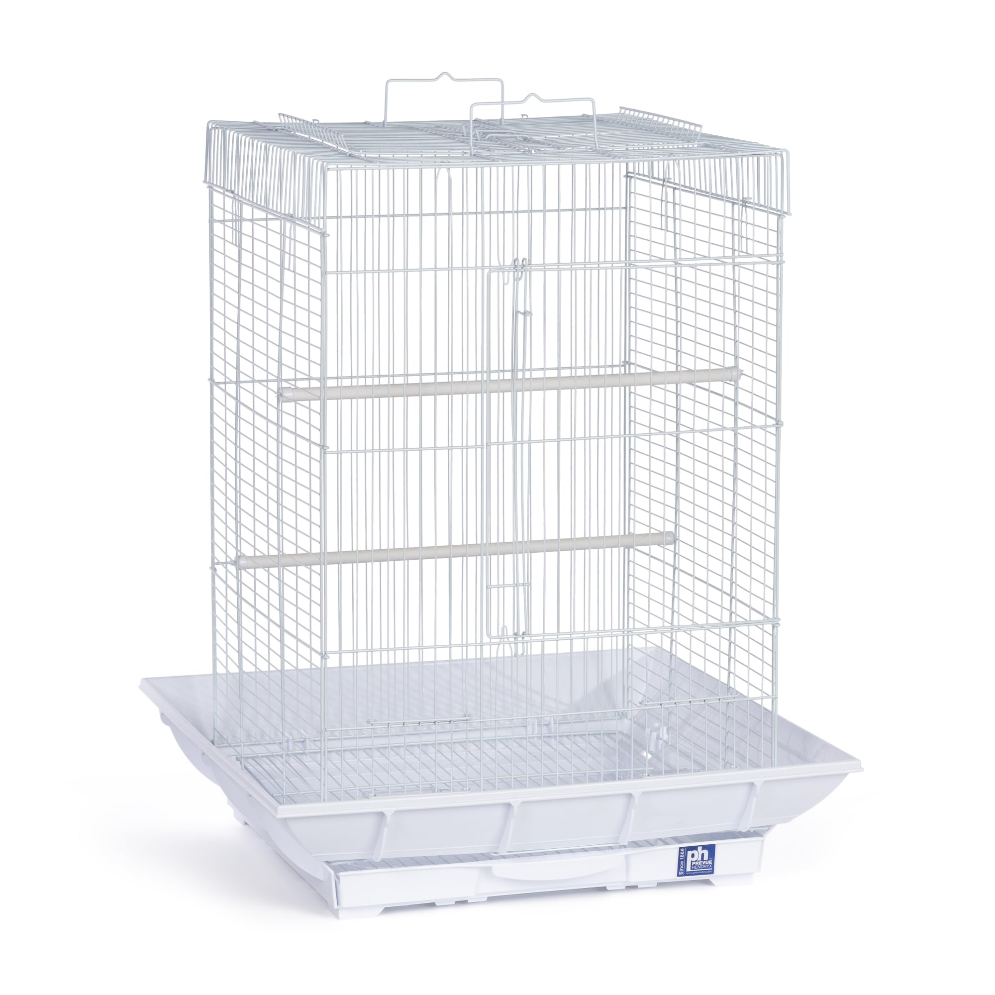 Prevue Hendryx Clean Life Playtop Cage, White, 1/2'' (Sp851W/W)
