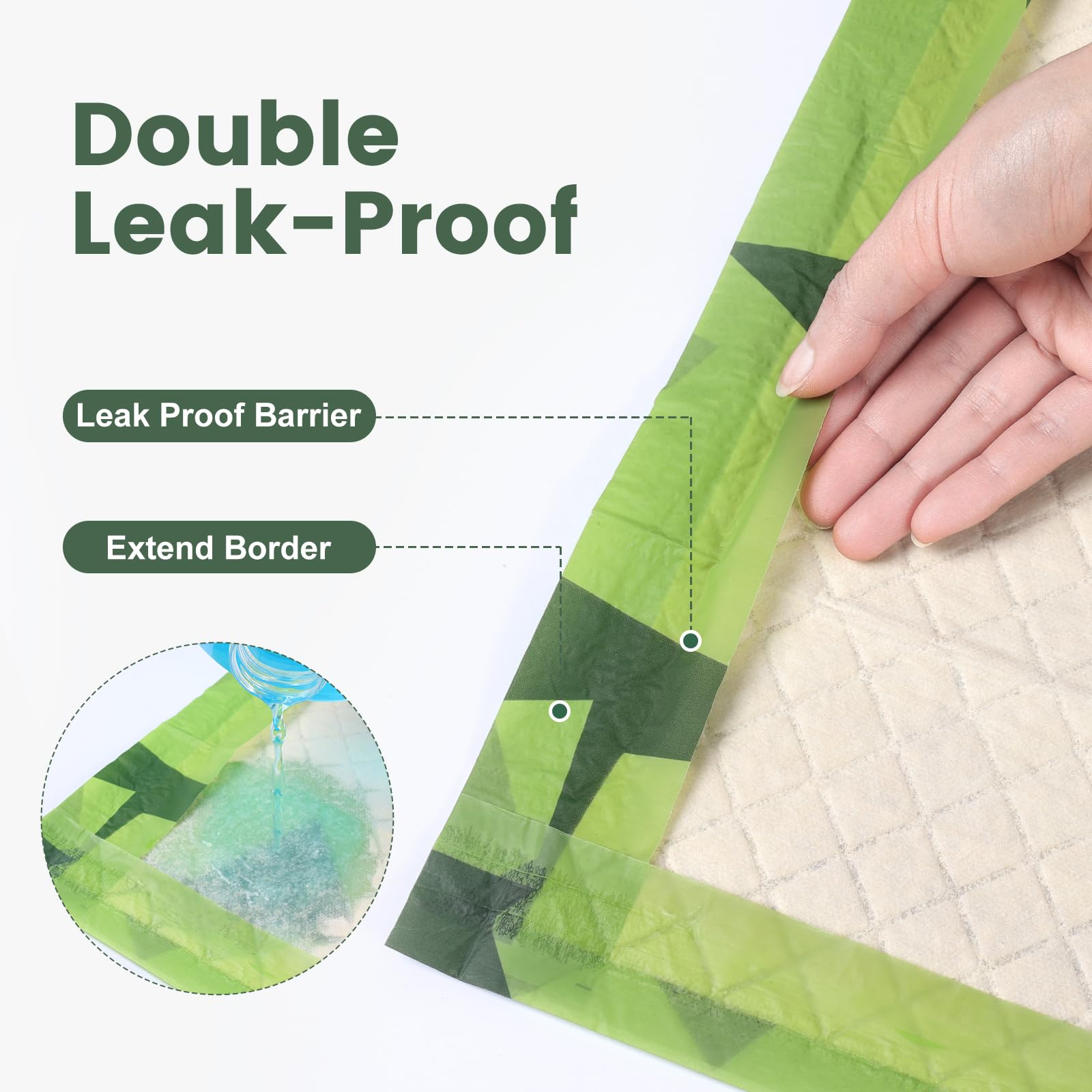 Gardner Pet Disposable Puppy Pads XL, 28 x 30 Dog Pee Pads for Dogs, Super Absorbent & Leak-Proof Full Edge-Wrapping Extra Thick