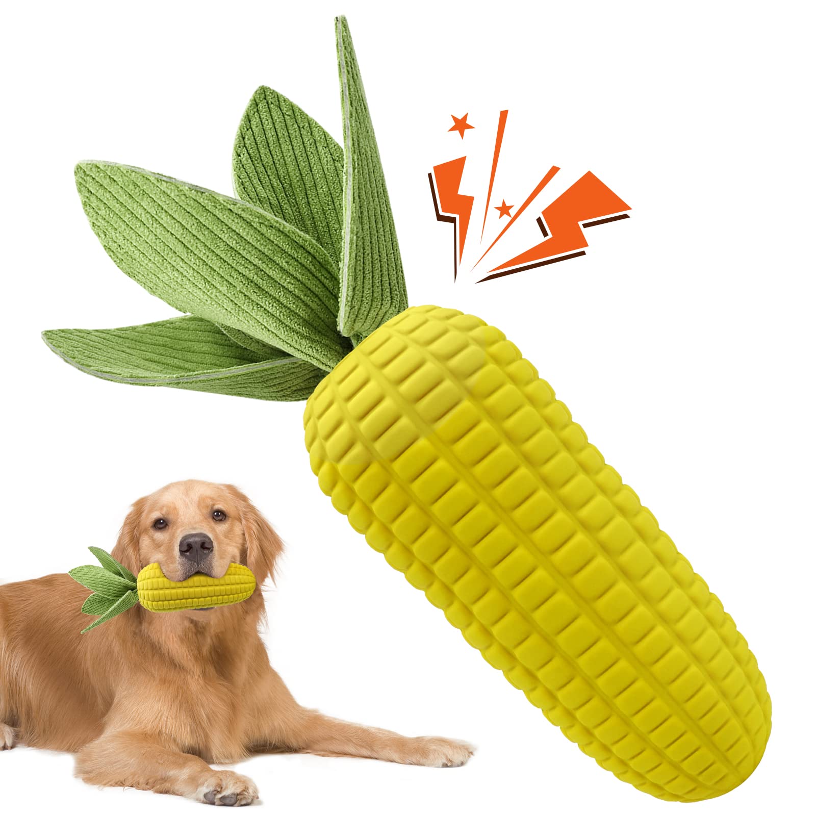 Vekung Dog Toys For Aggressive Chewers, Indestructible Tough Dog Toys For Large Dogs, Squeaky Dog Toys To Keep Them Busy, Interactive Dog Chew Toys For Small Medium Large Breed Dogs